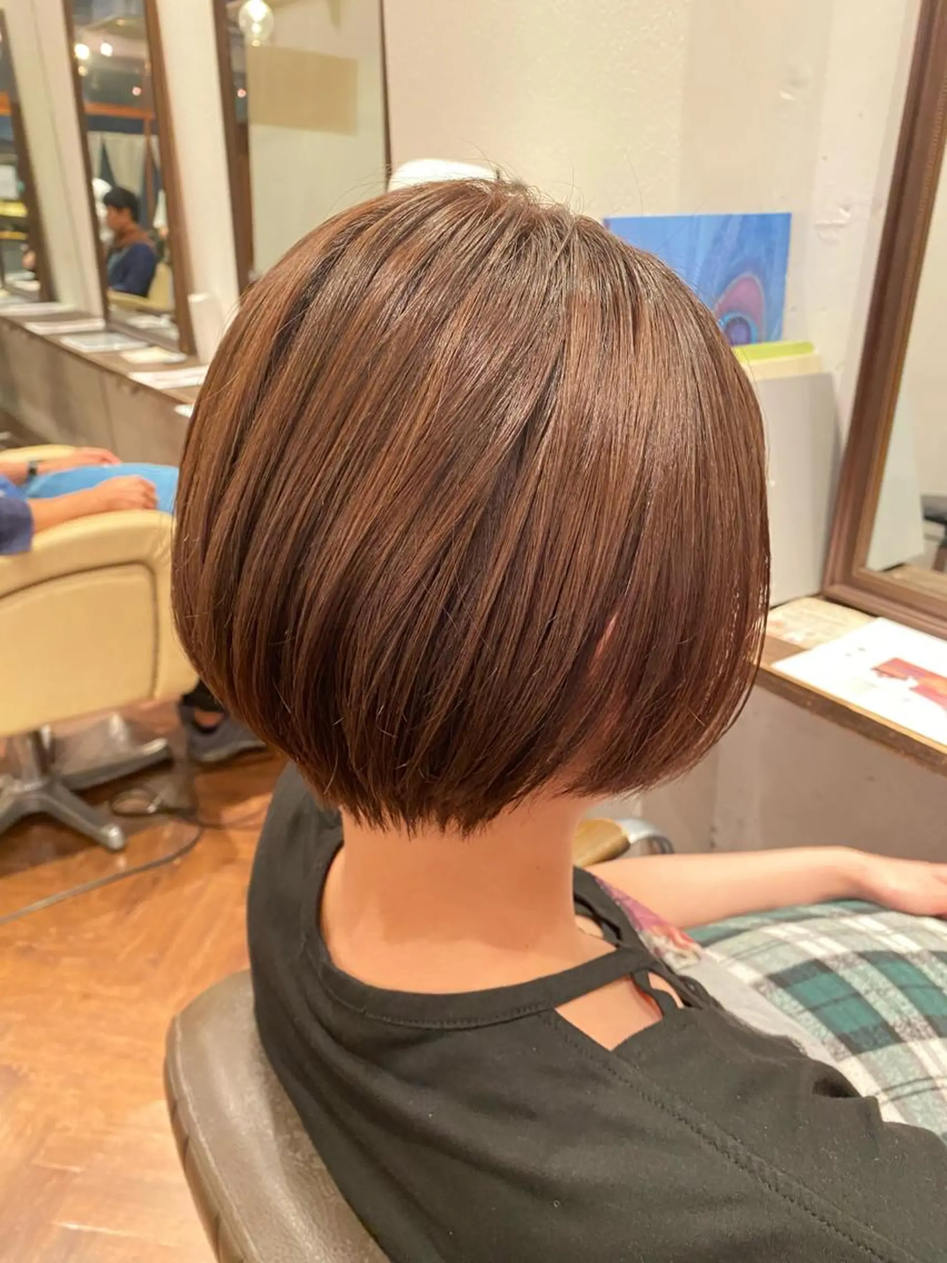 ショート カラー 🌈🌸あおき みちる🌟💗のヘアスタイル