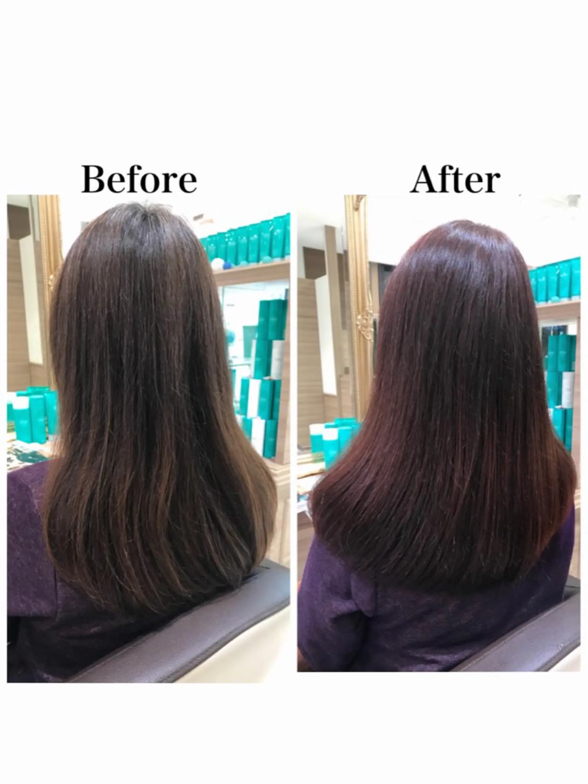 セミロング カット ヘアカラー 新宿 木下拓哉のヘアスタイル