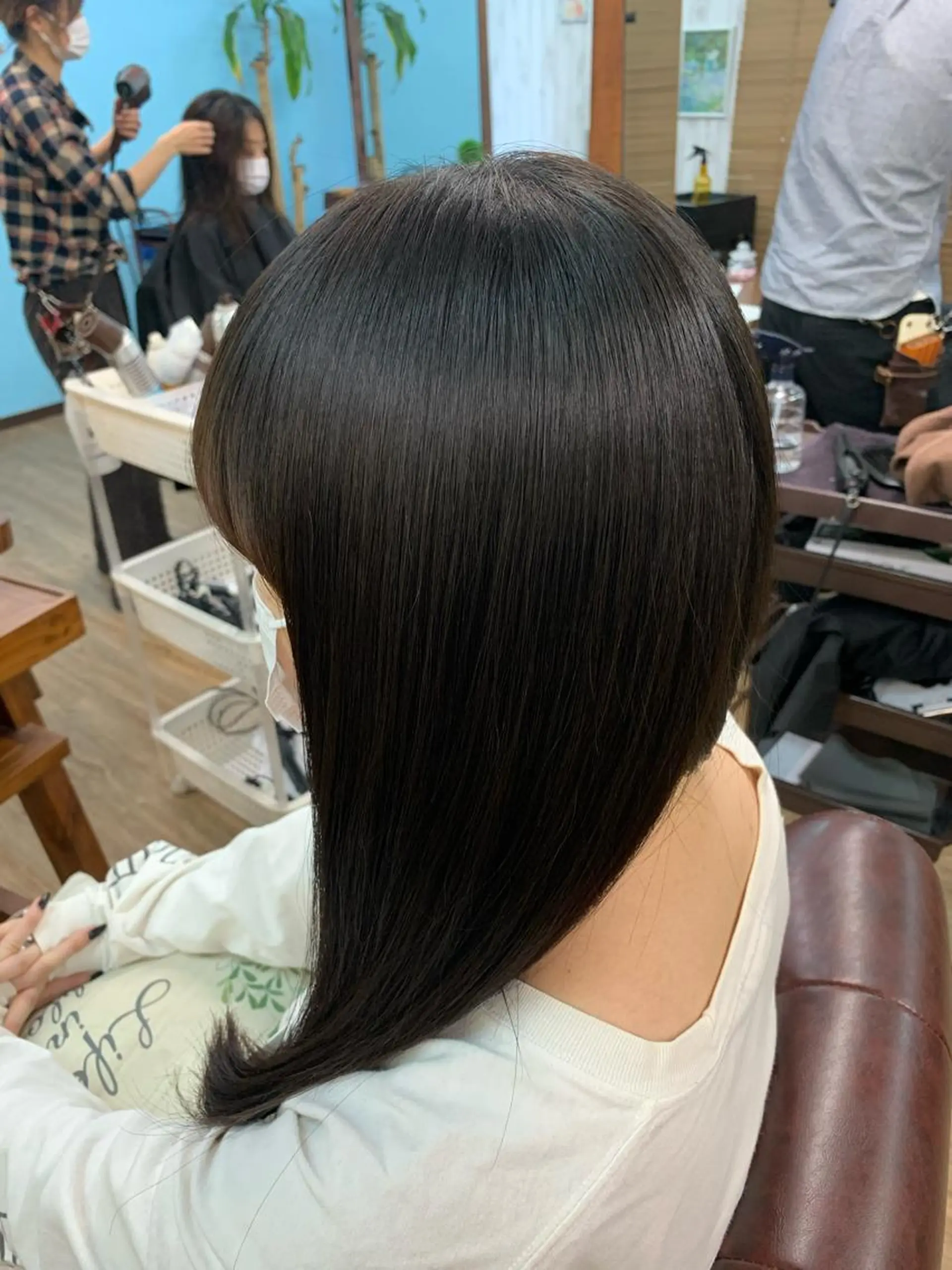 セミロング カット トリートメント 🌟ayame🌟 小野寺諒のヘアスタイル