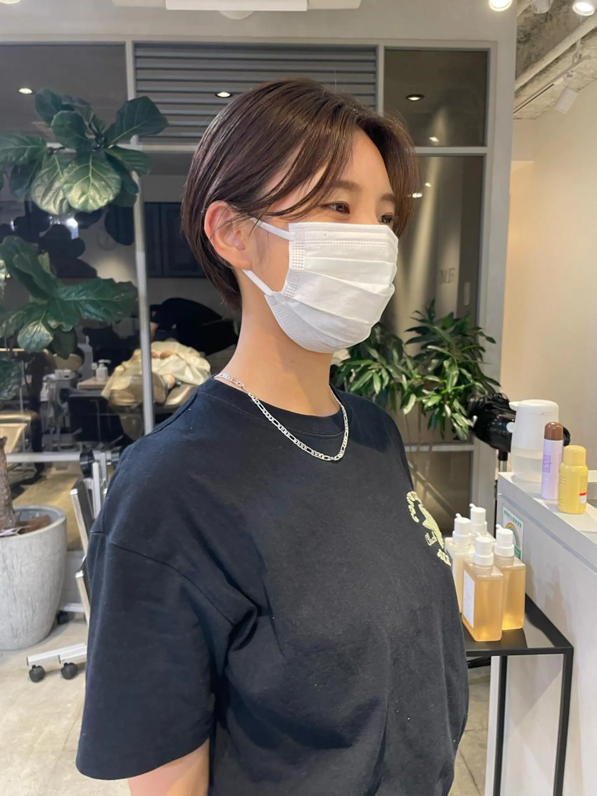 ショート ショートヘア 斉藤 瑞恵のヘアスタイル