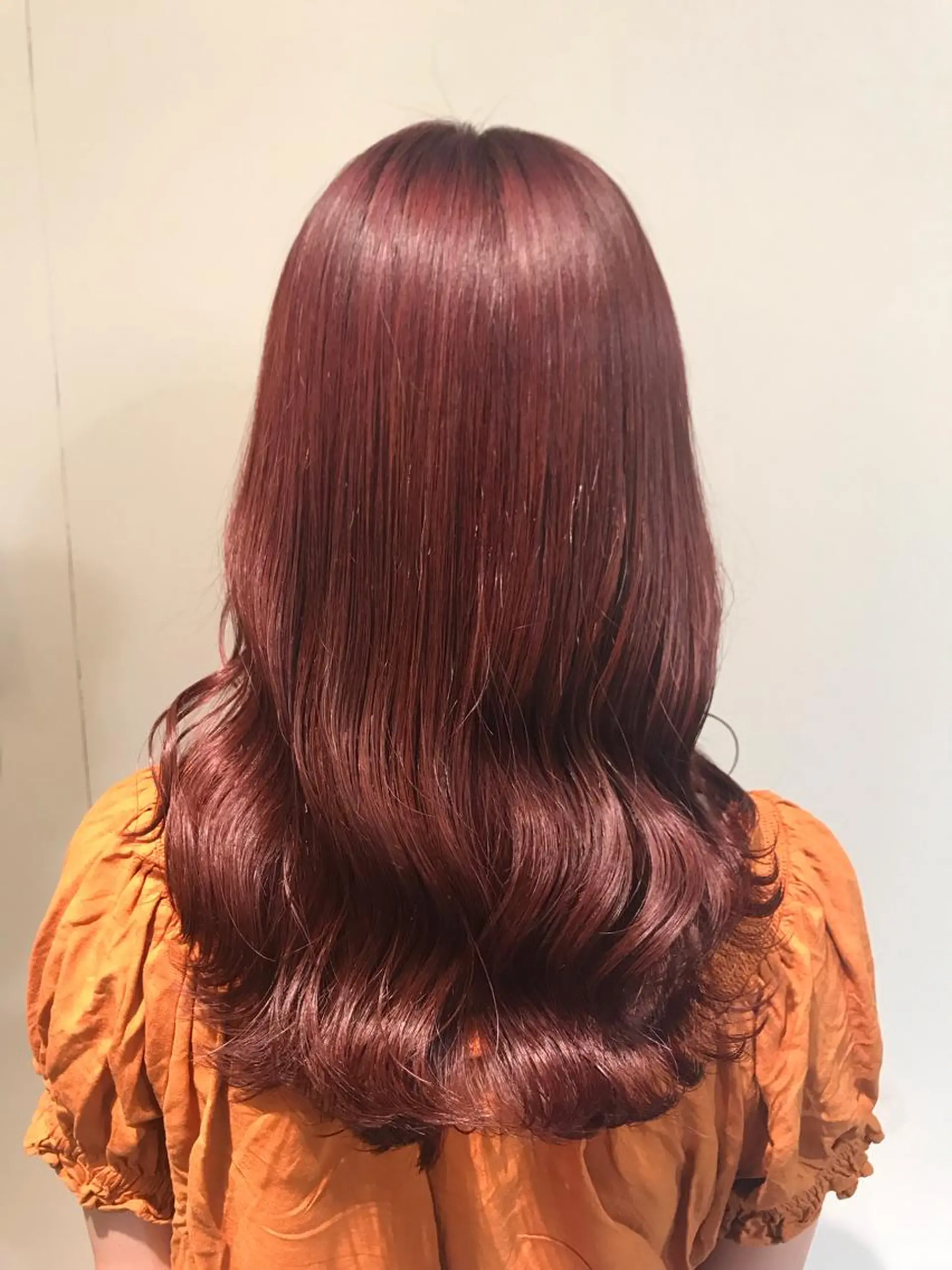 セミロング カラー knock【ノック】所属・烏丸韓国ヘア🇰🇷 ayaka🎀のヘアスタイル