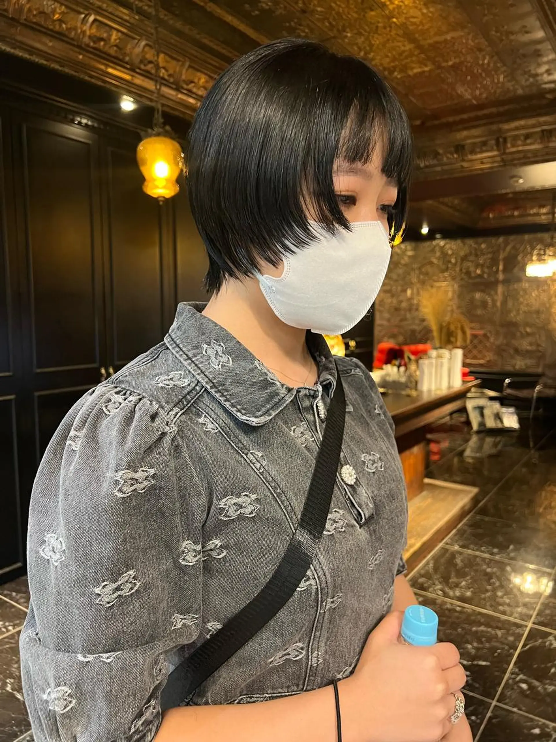 ミディアム カラー haco＋所属・圧倒的デザイン力 店長🎨RENAのヘアスタイル