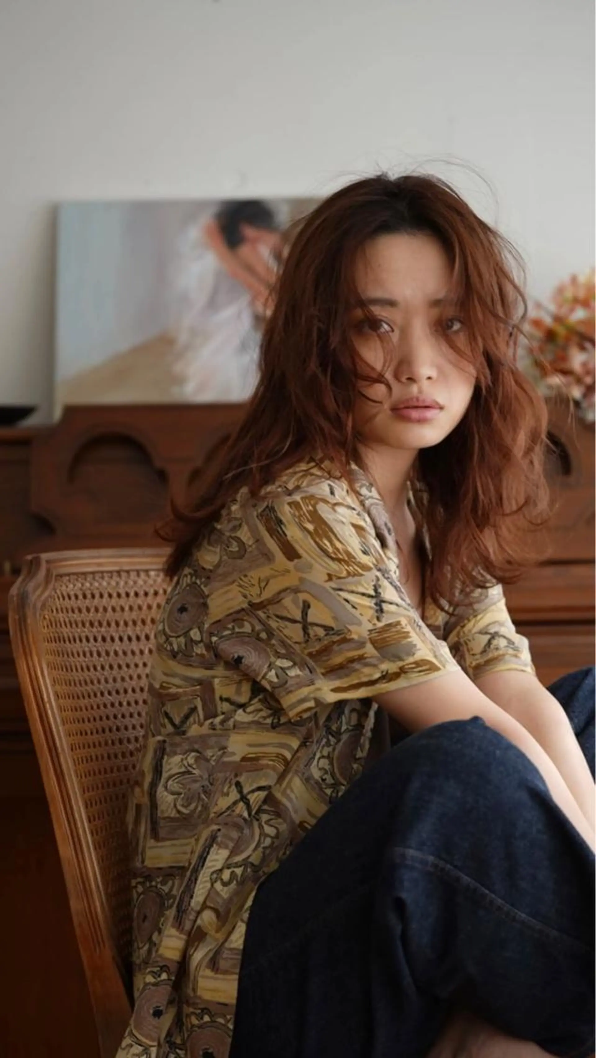 セミロング カラー THE DAY所属・AKI HASHIMOTOのヘアスタイル