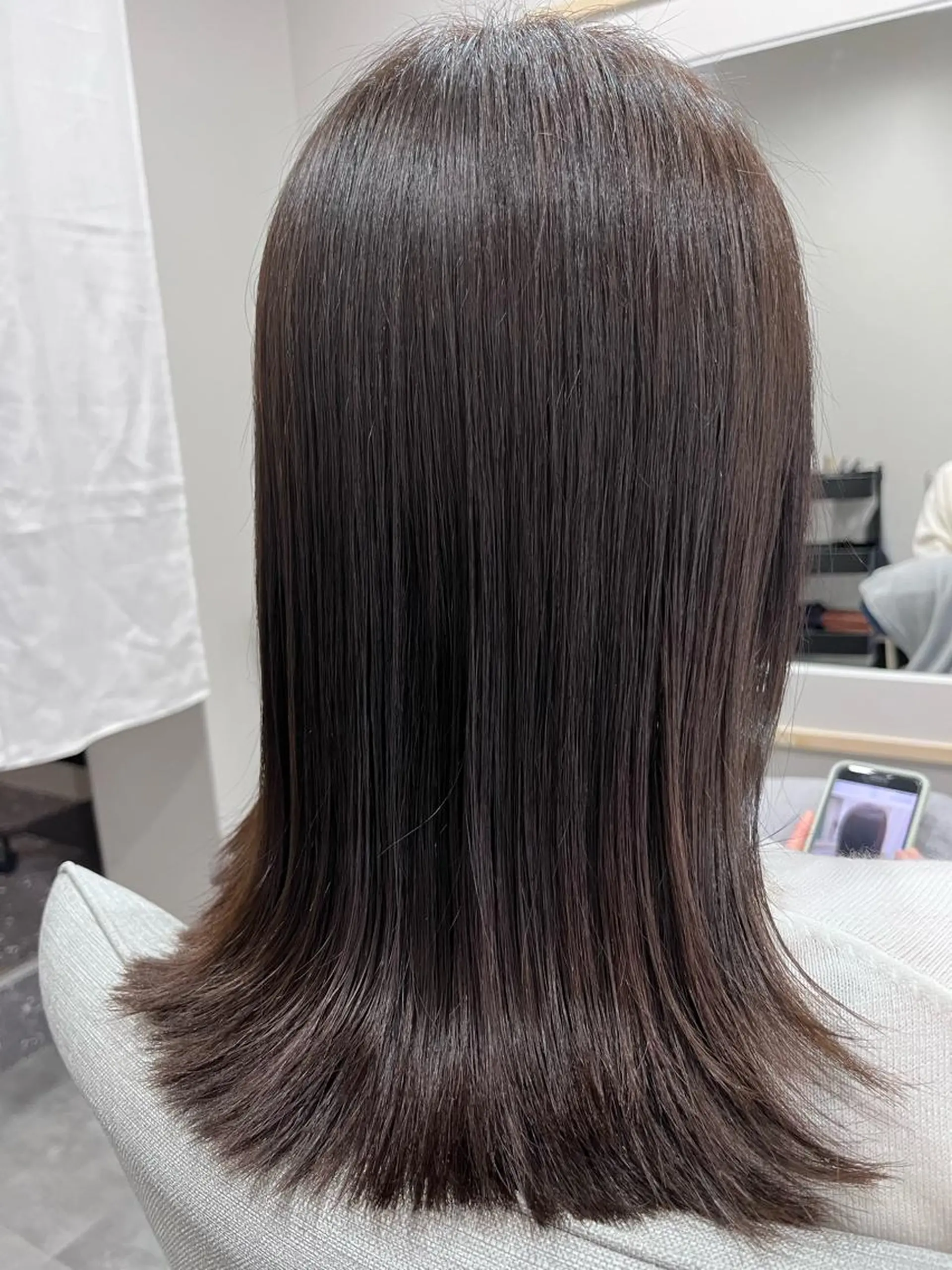 セミロング カラー liL hair lounge所属・liL  hair サトウリョウタのヘアスタイル