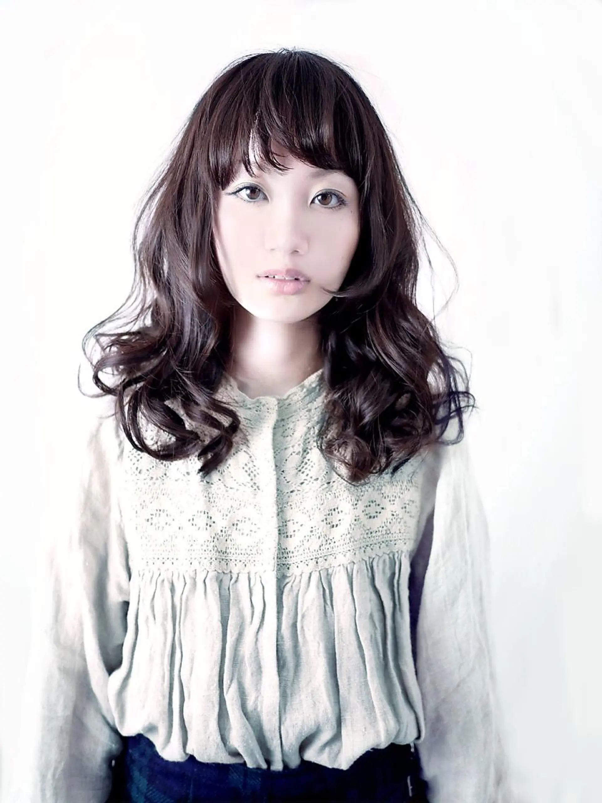 セミロング カラー パーマ :::  gally :::のヘアスタイル