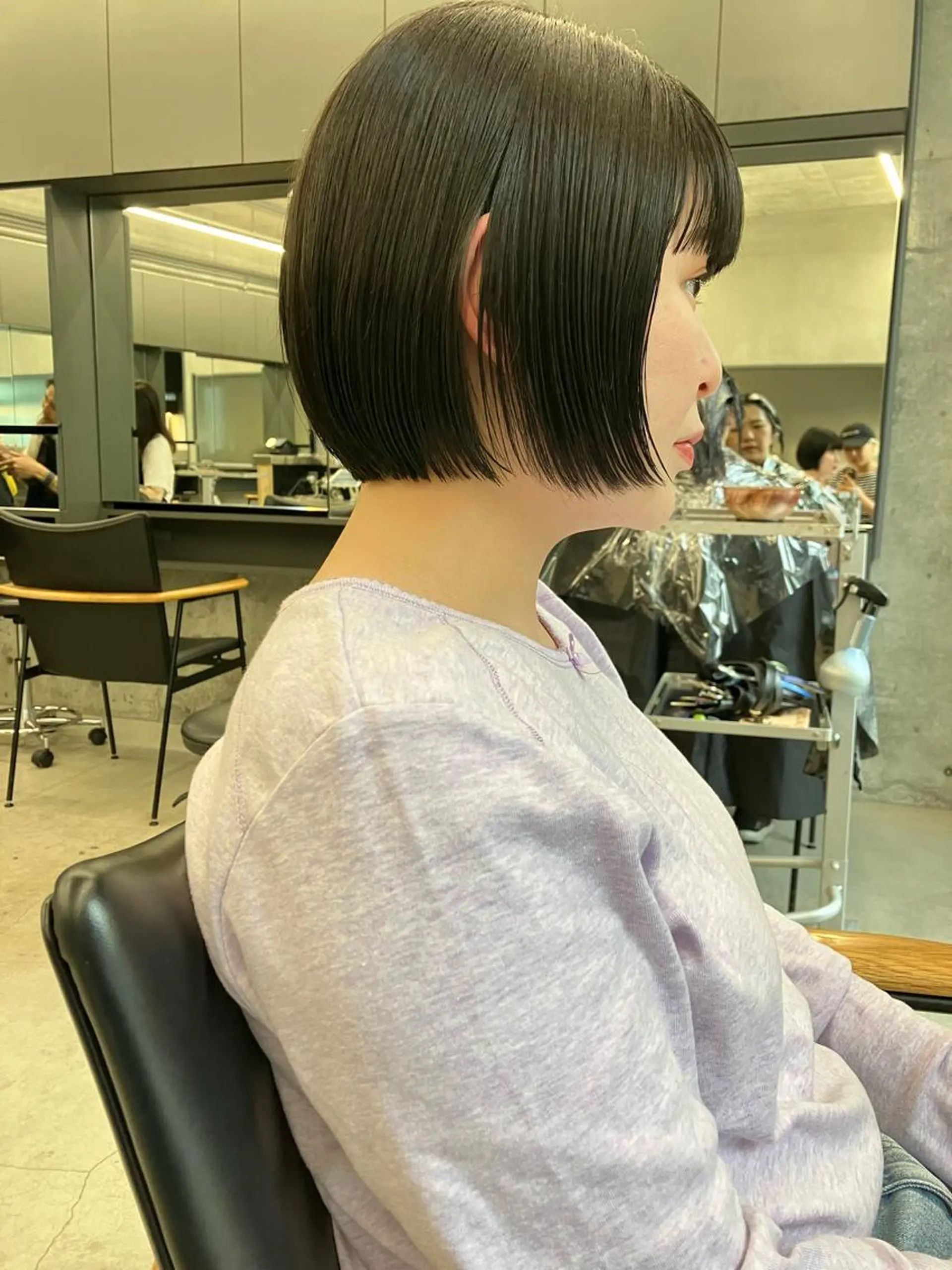 ショート 似合わせカットカラー 👩MINAのヘアスタイル