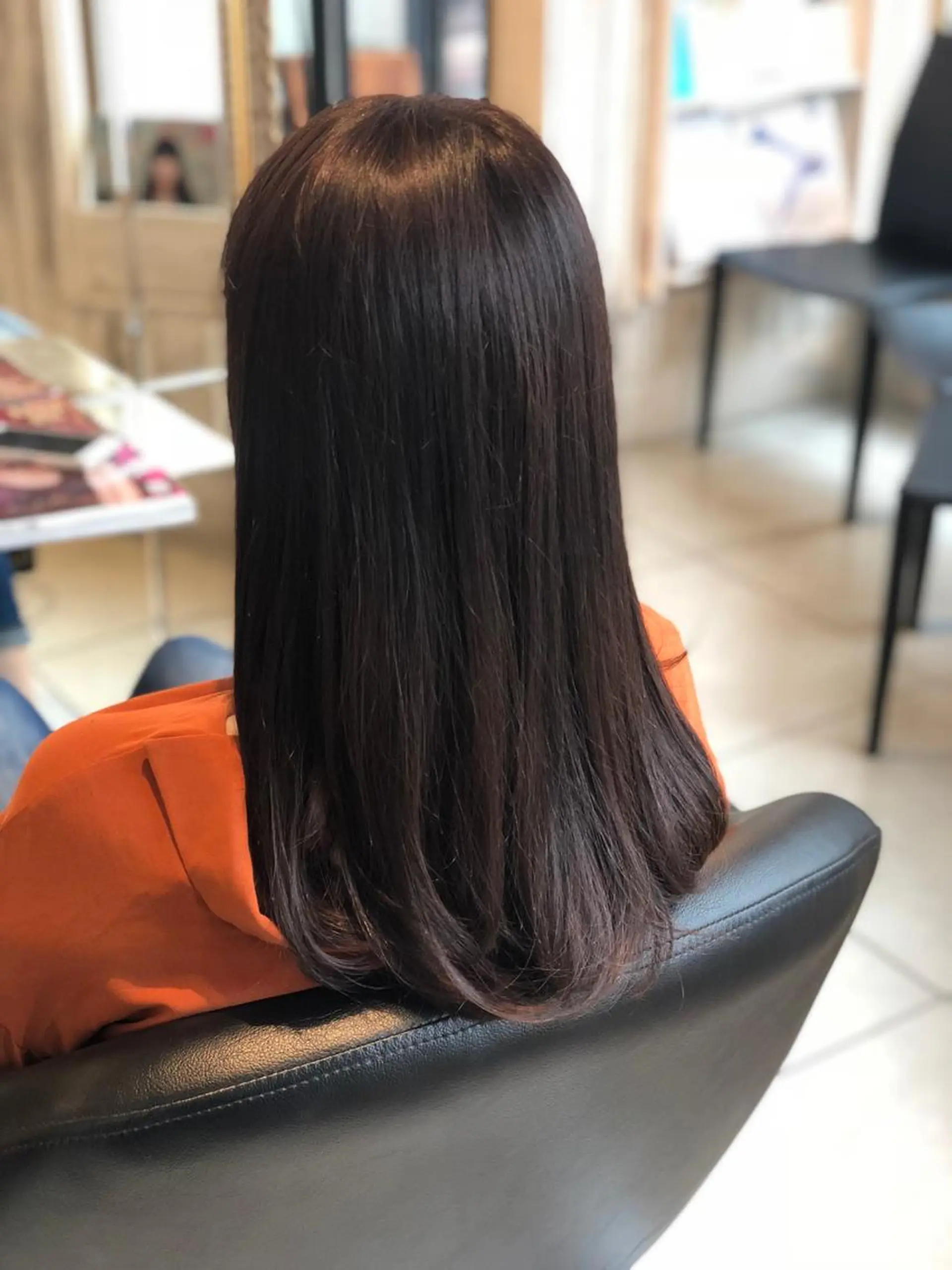 セミロング 永井大樹✨ 透明感カラー✨のヘアスタイル