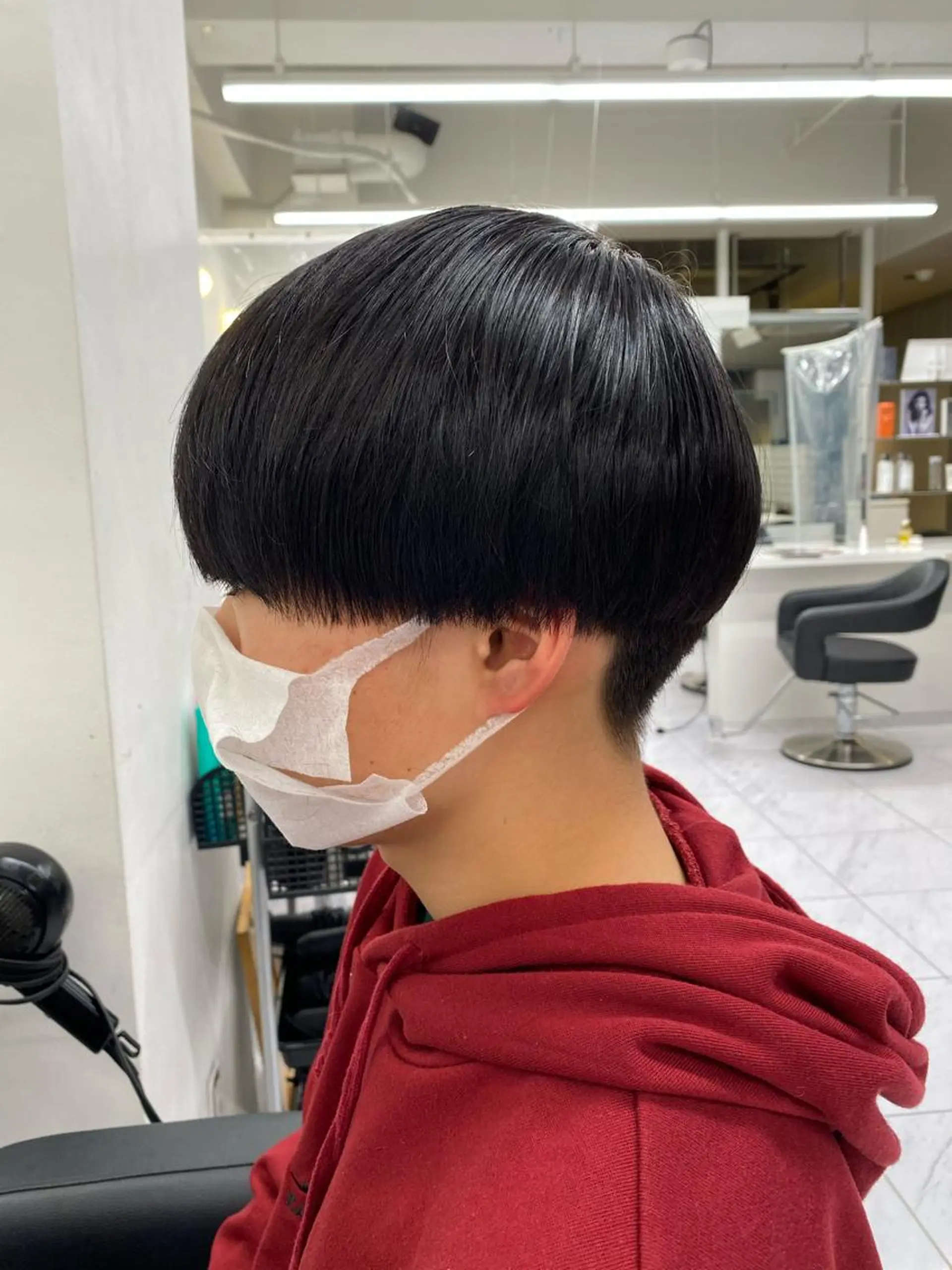 ミディアム ヘアアレンジ メンズ メンズ特化 水口湧太のヘアスタイル