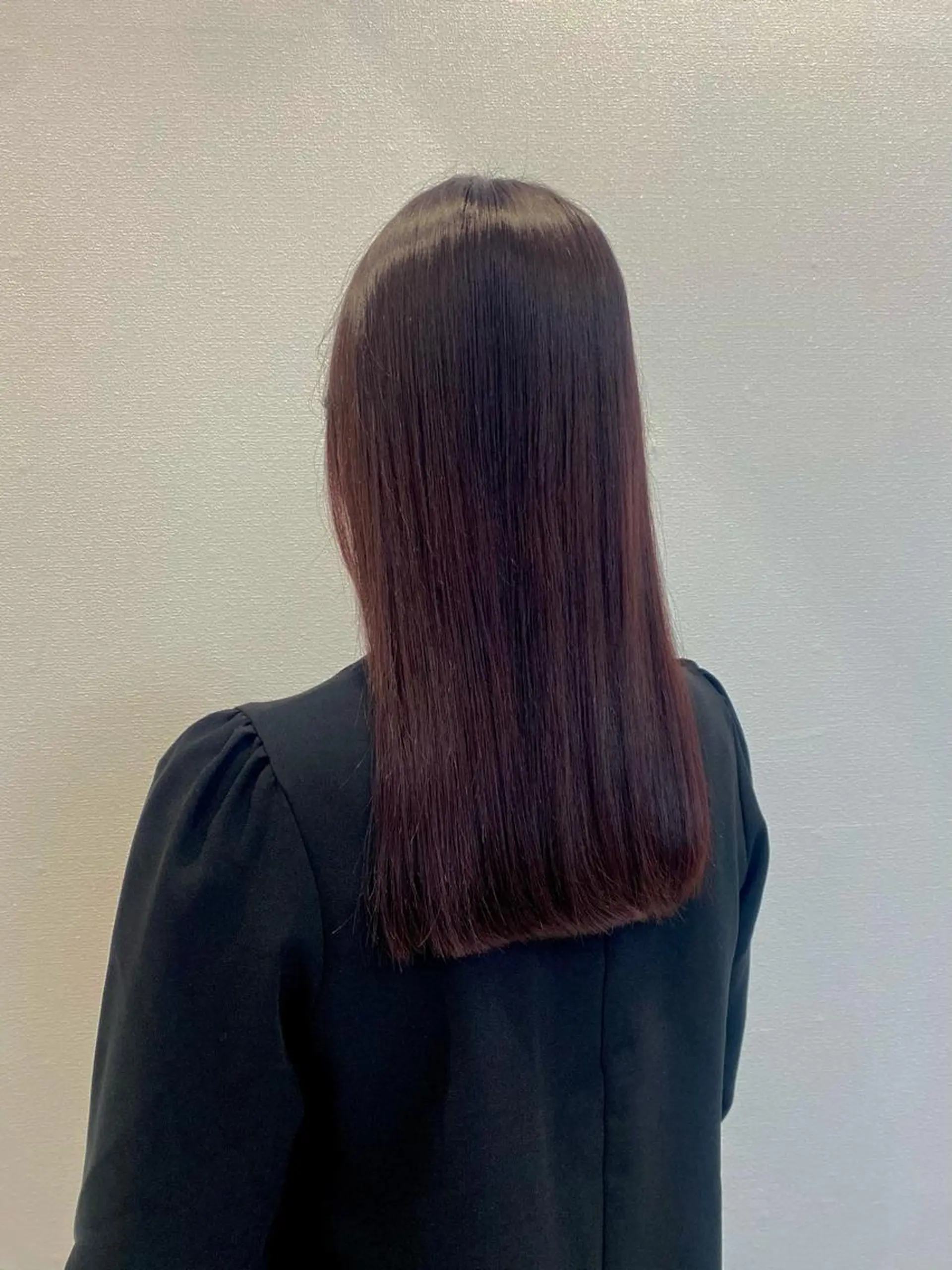 ロング ピンクブラウン JILL    hair所属・maki💖 ボブ/縮毛矯正のヘアスタイル