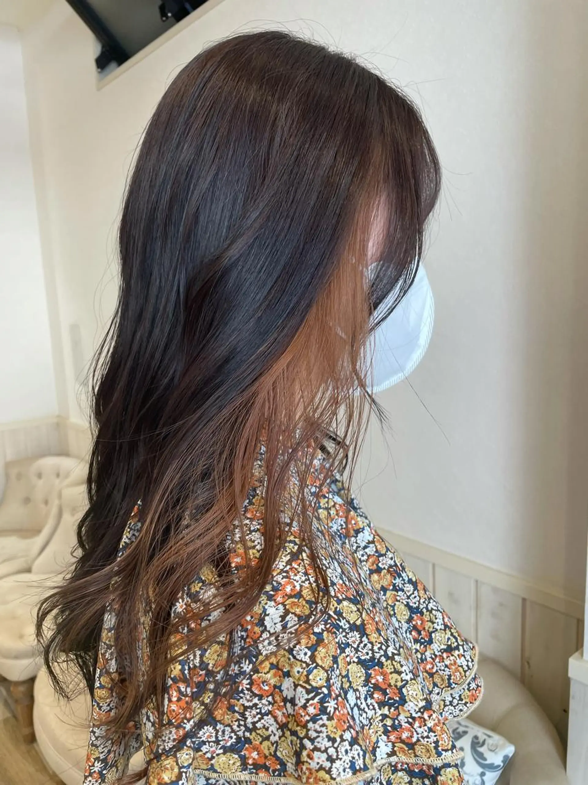 ロング 松島 涼花のヘアスタイル