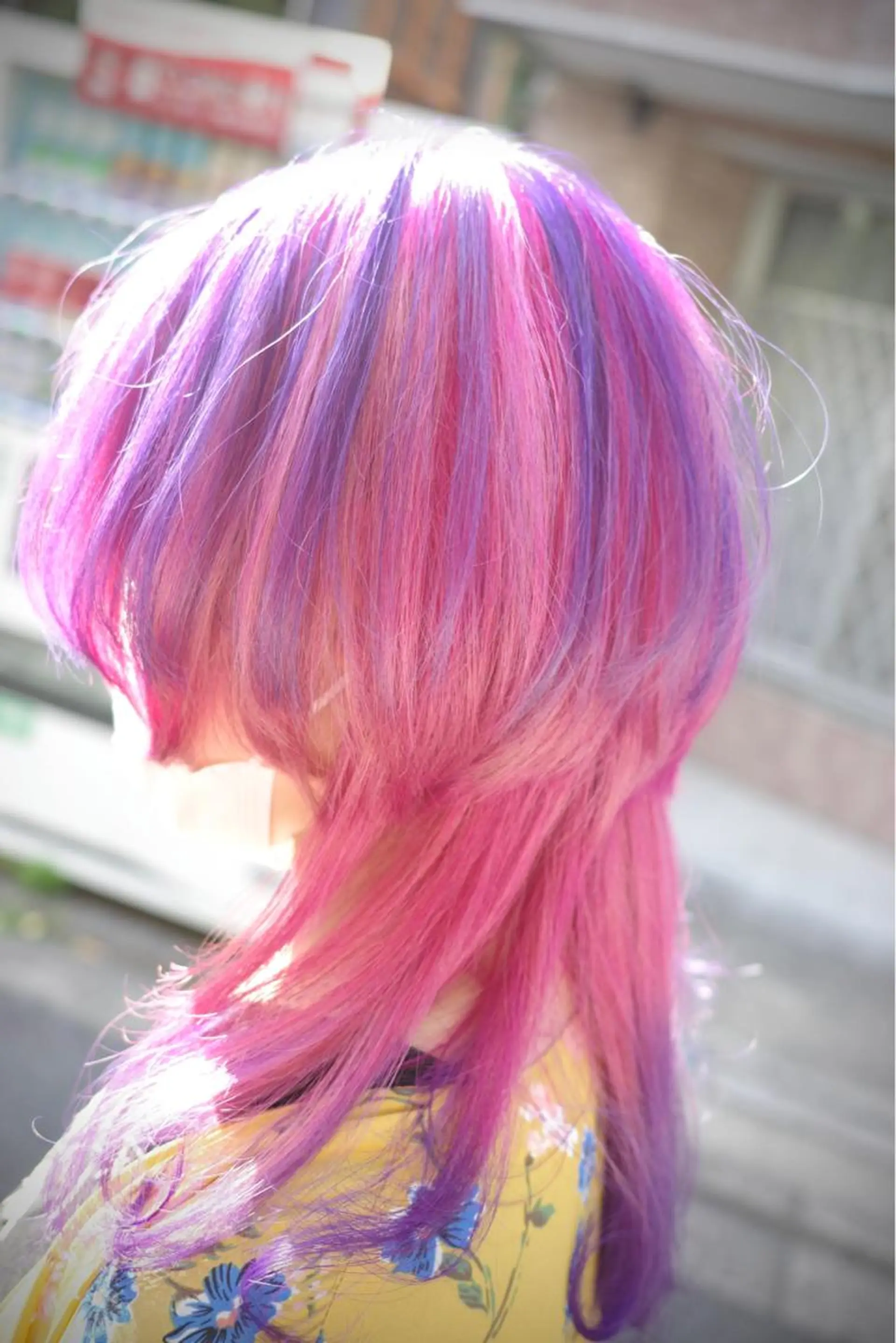 ロング カラー バレイヤージュ ブリーチ ケアブリーチ ダブルカラー ハイライトカラー KAH所属・Koichi Satoのヘアスタイル