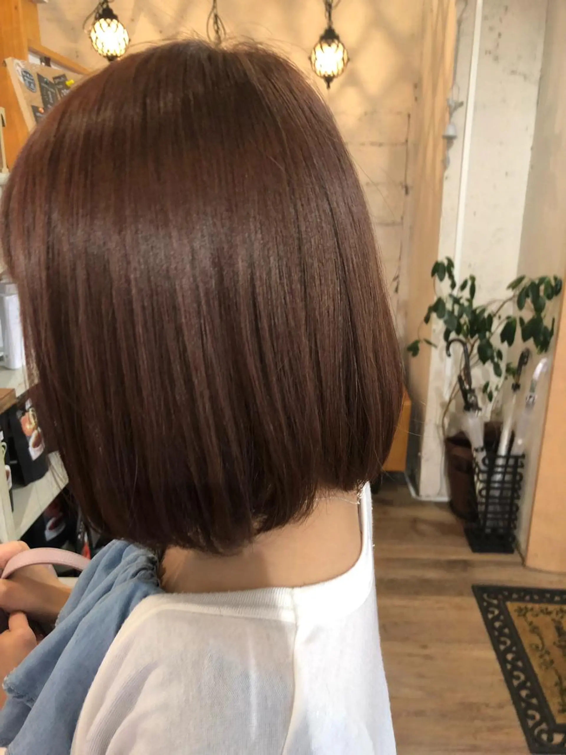 ミディアム カラー レボルトヘアー松戸店所属・ささざわ あやこのヘアスタイル