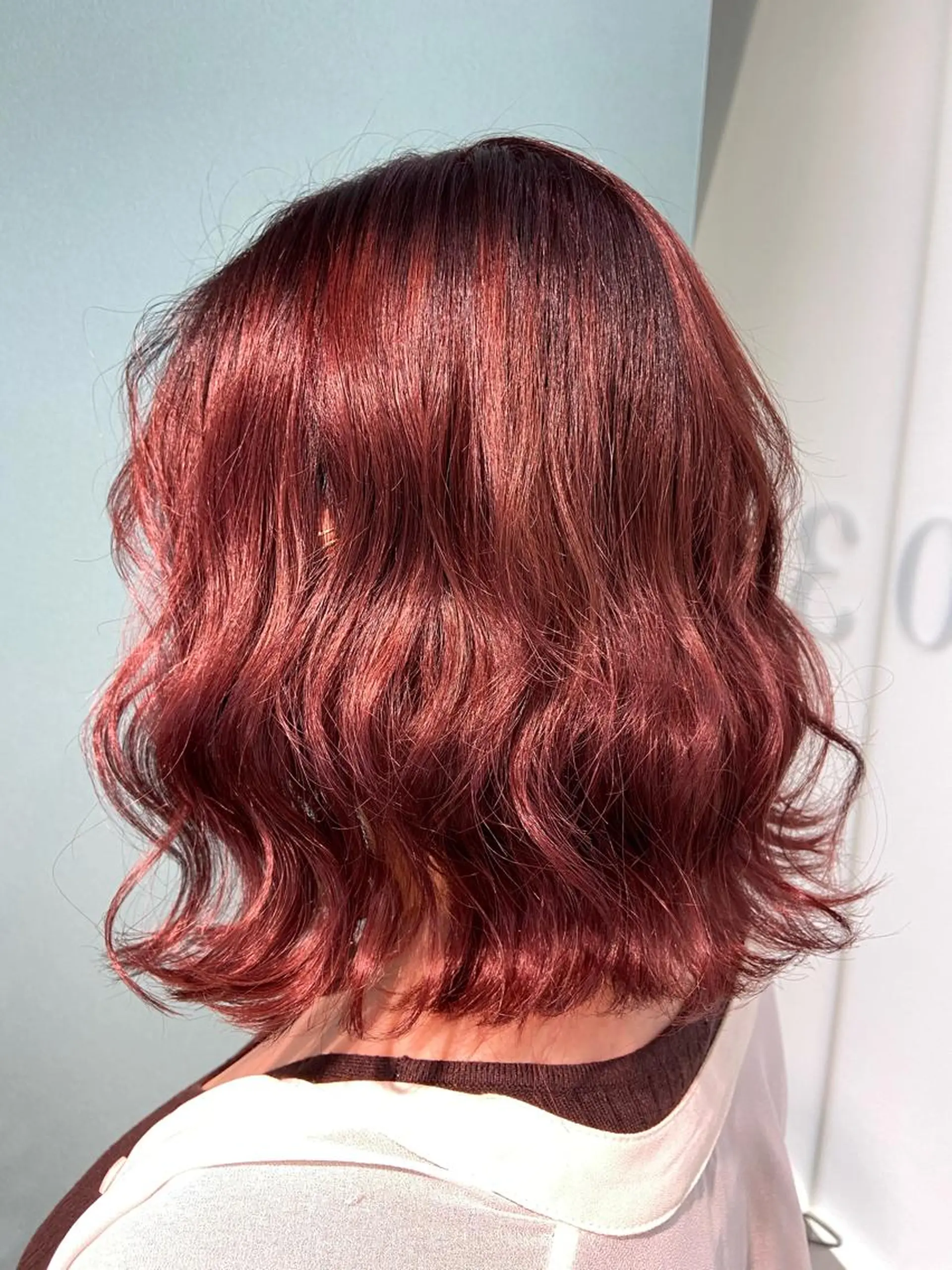 ショート カラー ヘアカラー トリートメント 🧸プルエクステ❤︎ ネイルKAO🧸のヘアスタイル