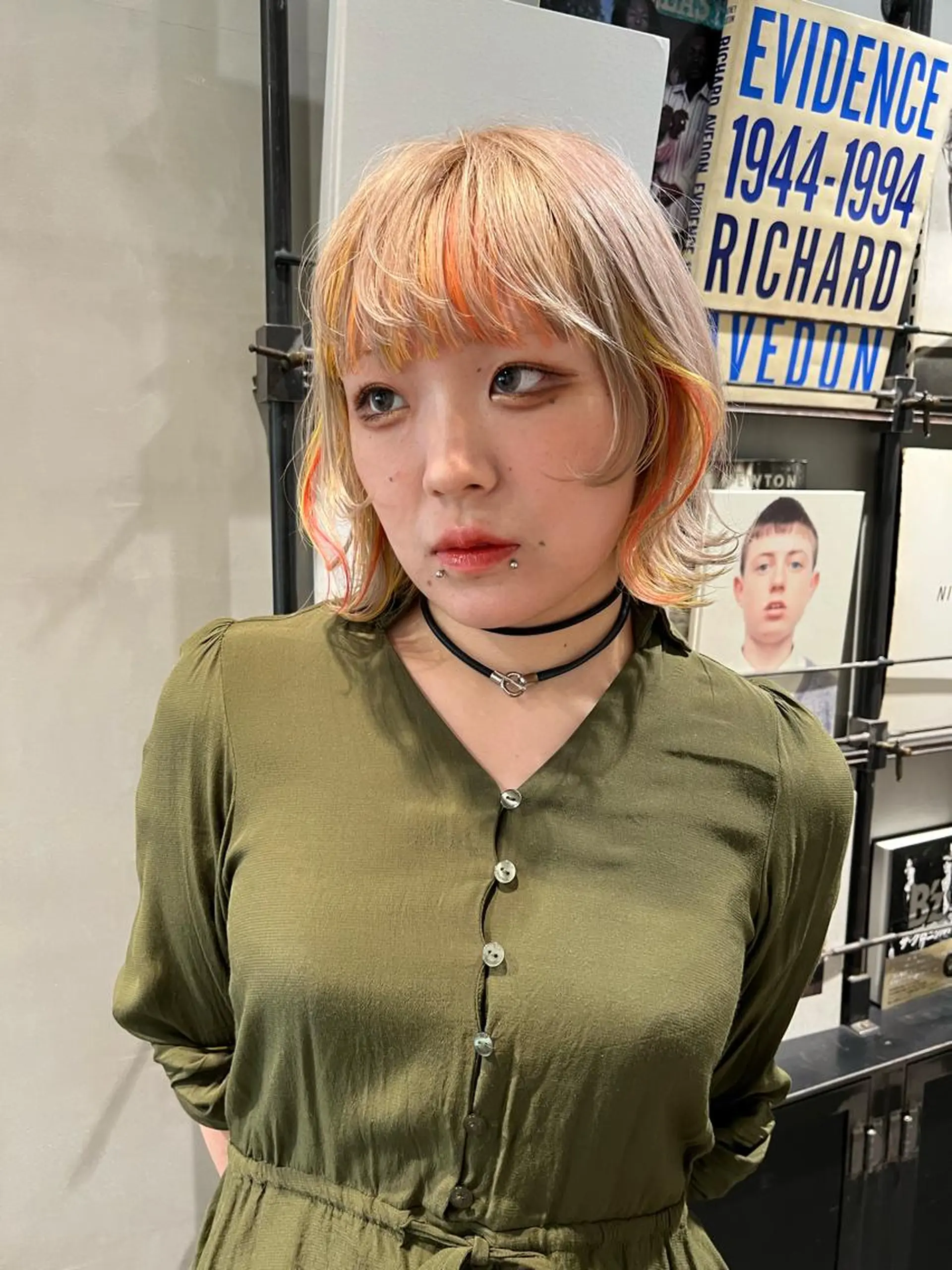 ミディアム カラー ヘアカラー トリートメント アンニュイヘア🪽 ayumiのヘアスタイル