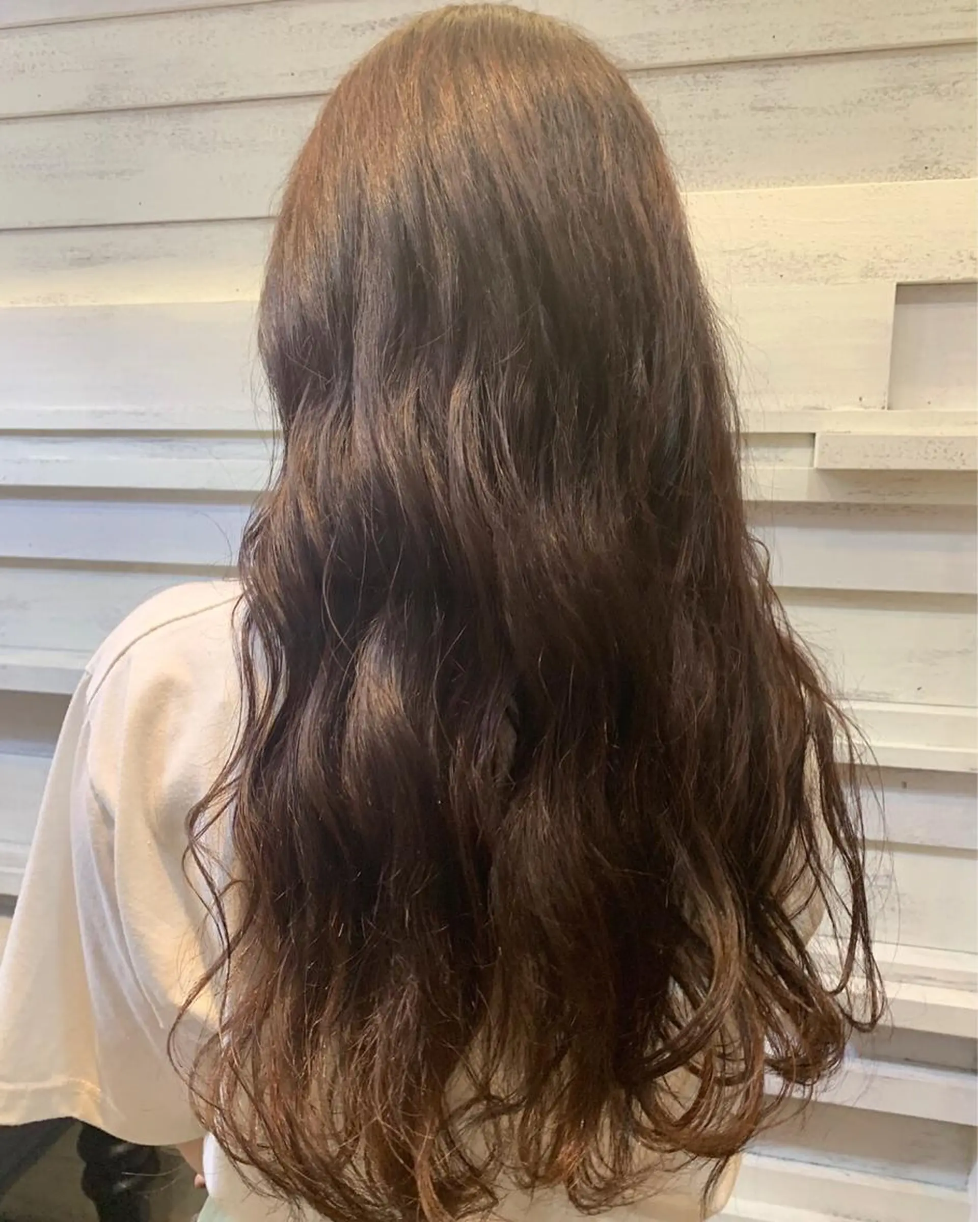 ロング カラー 🌈re-room EIKI🇰🇷のヘアスタイル