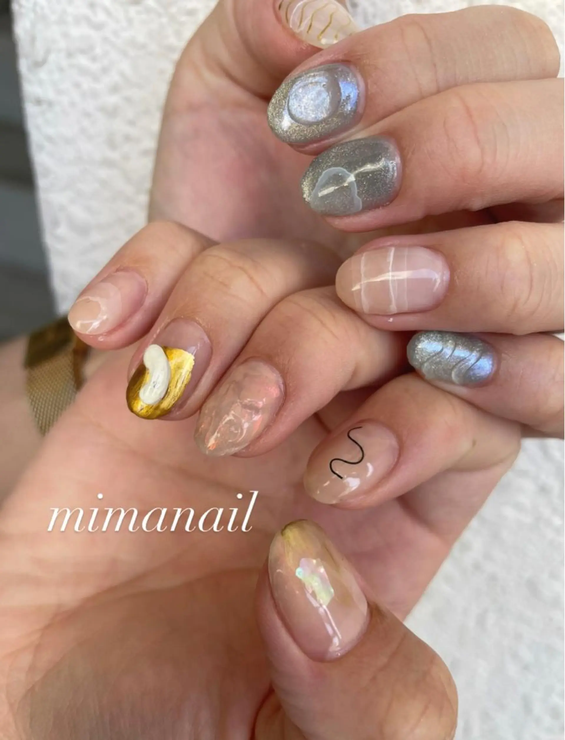 ネイル mima nailのネイルデザイン