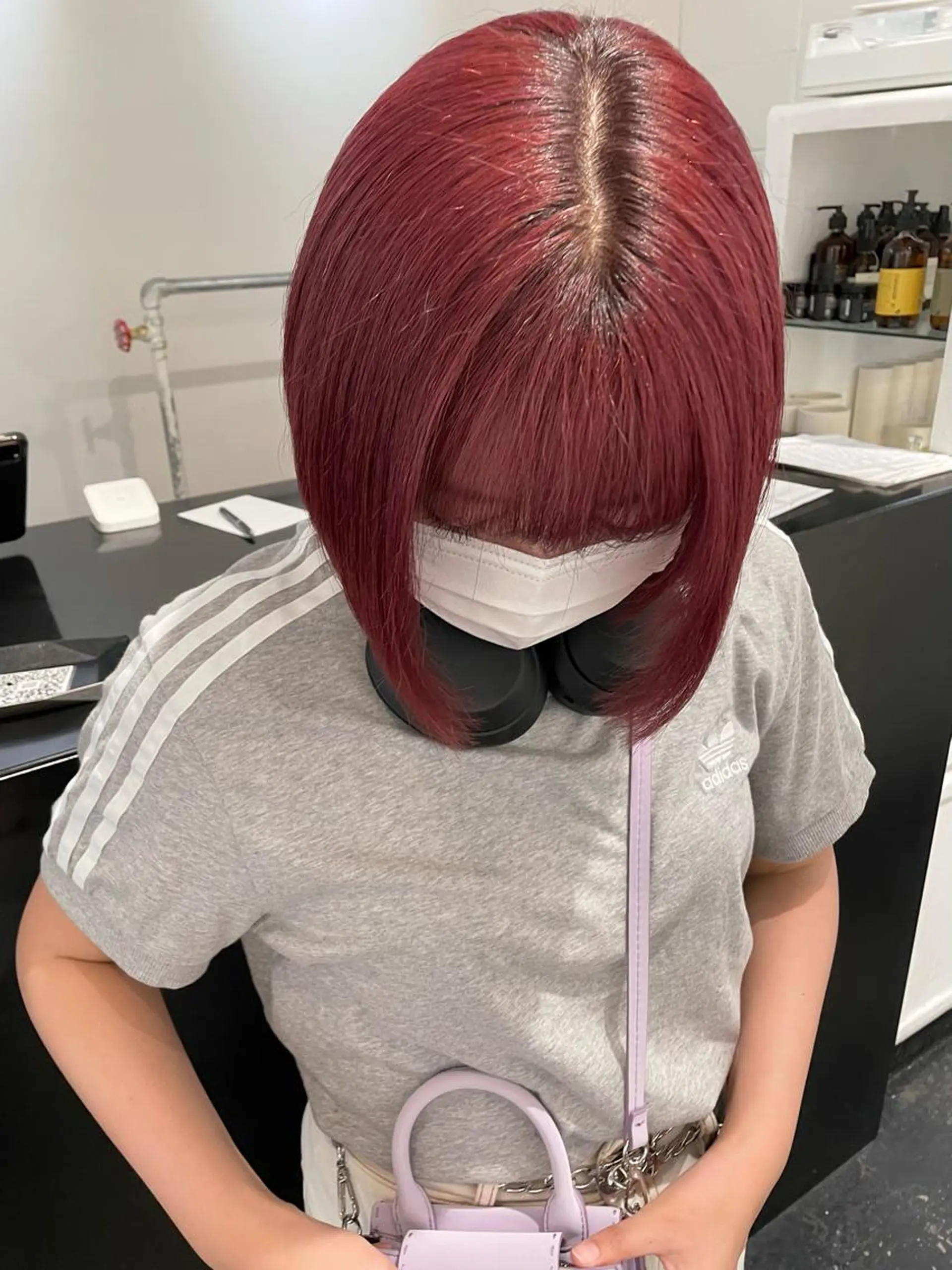 ミディアム カラー ヘアカラー トリートメント メンズカット/ スパイキーショートのヘアスタイル