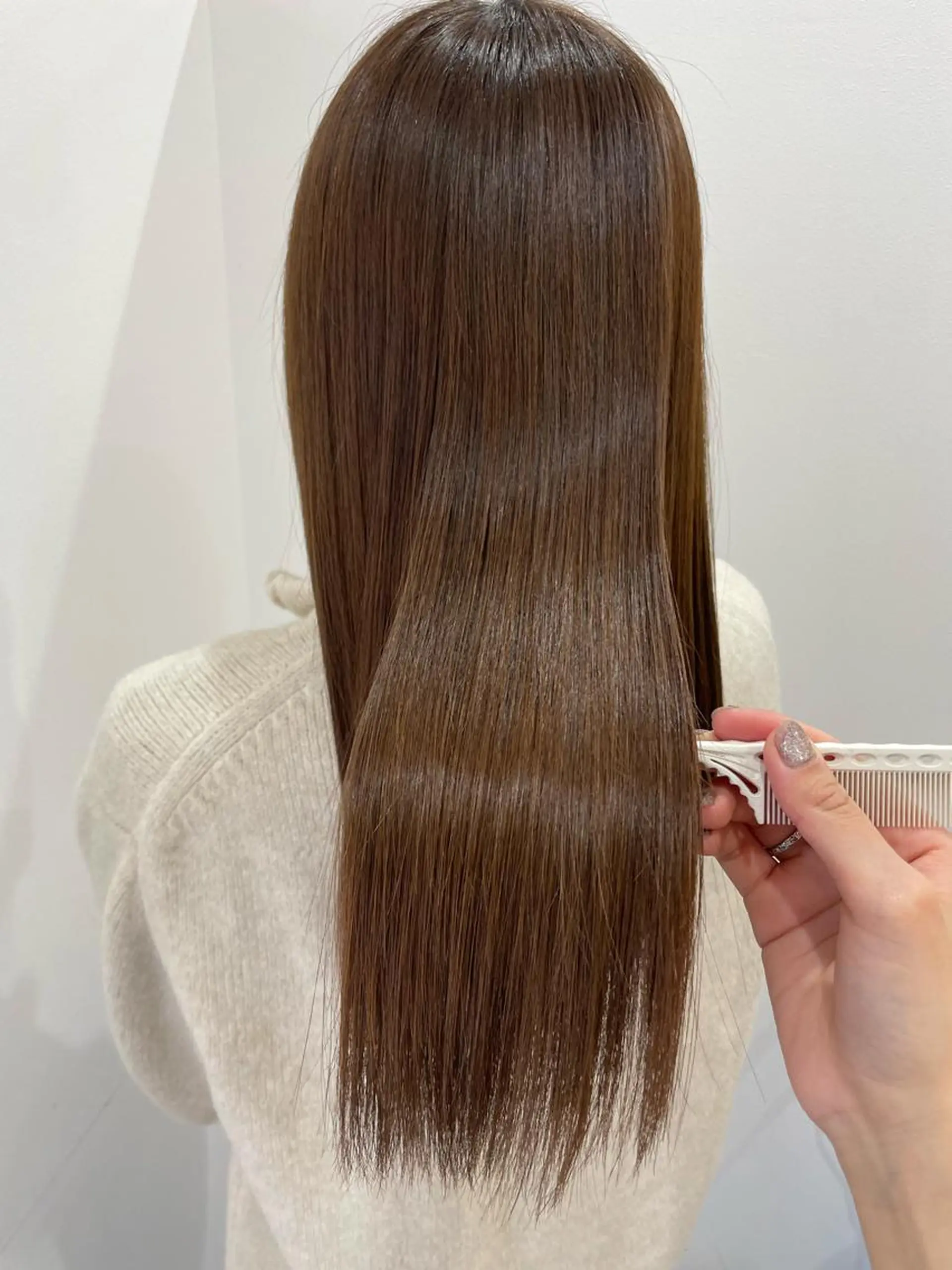 ロング 髪質改善 トリートメント 髪質改善🌱 高橋みなみのヘアスタイル