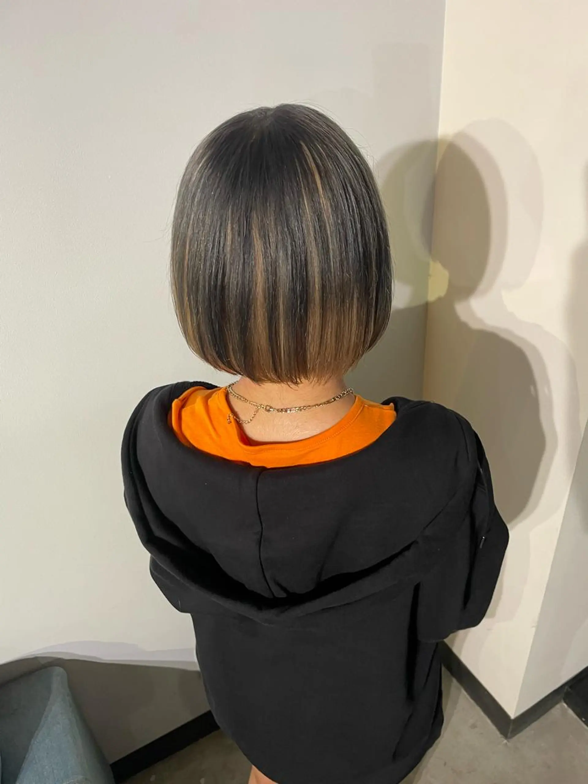 ショート カラー バレイヤージュ ダブルカラー グラデーションカラー ハイライトカラー イルミナカラー La fith hair ray所属・メンズ/パーマ/ ブリーチ/KAITOのヘアスタイル