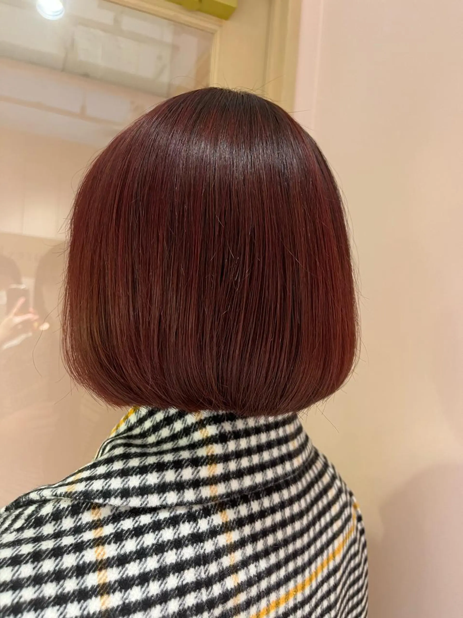 カラー レッドカラー カット ヘアカラー トリートメント 🫧日吉/髪質改善/ 上原ちえみ🫧のヘアスタイル