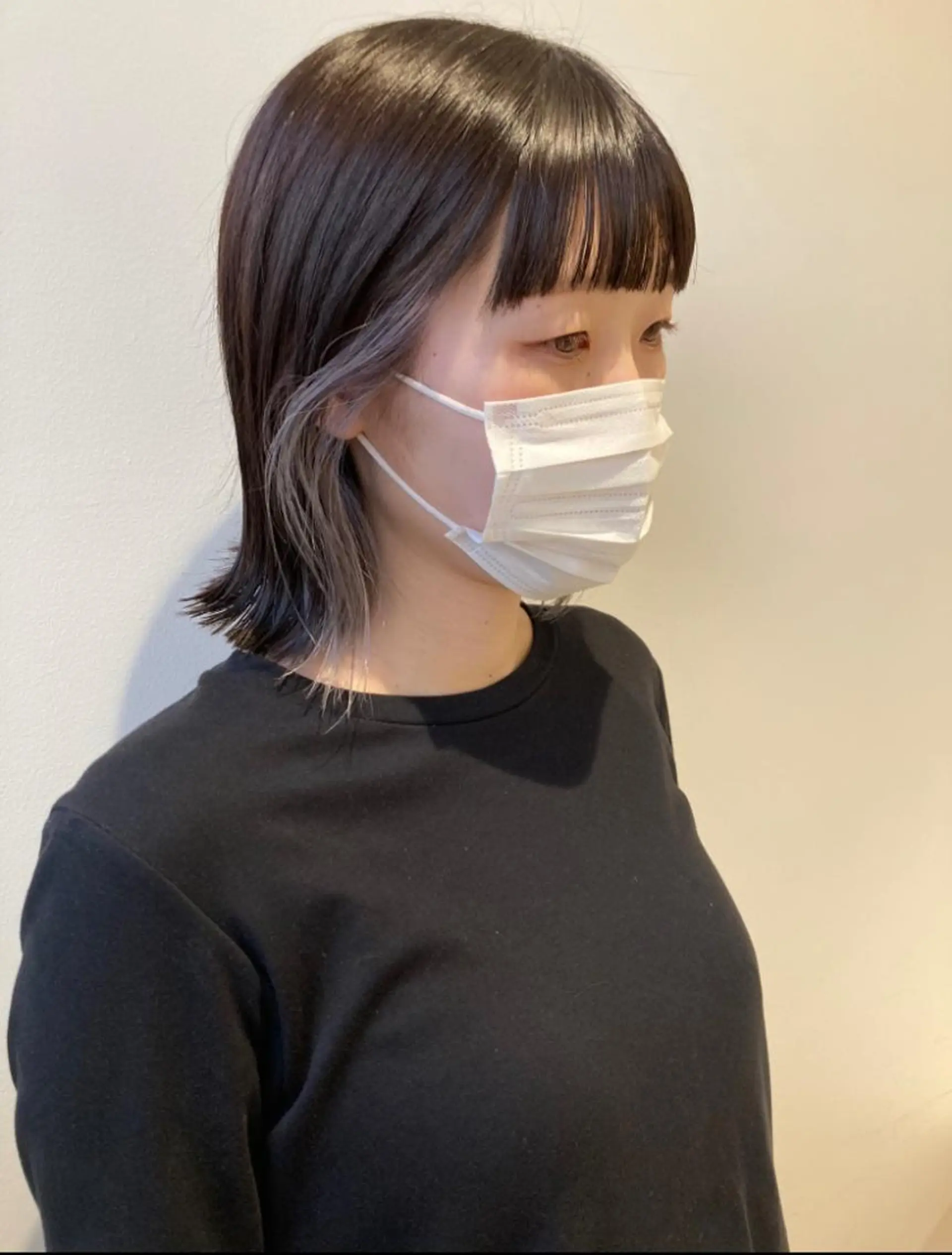 ショート カラー nono/パーマ /顔まわりカット🐈のヘアスタイル