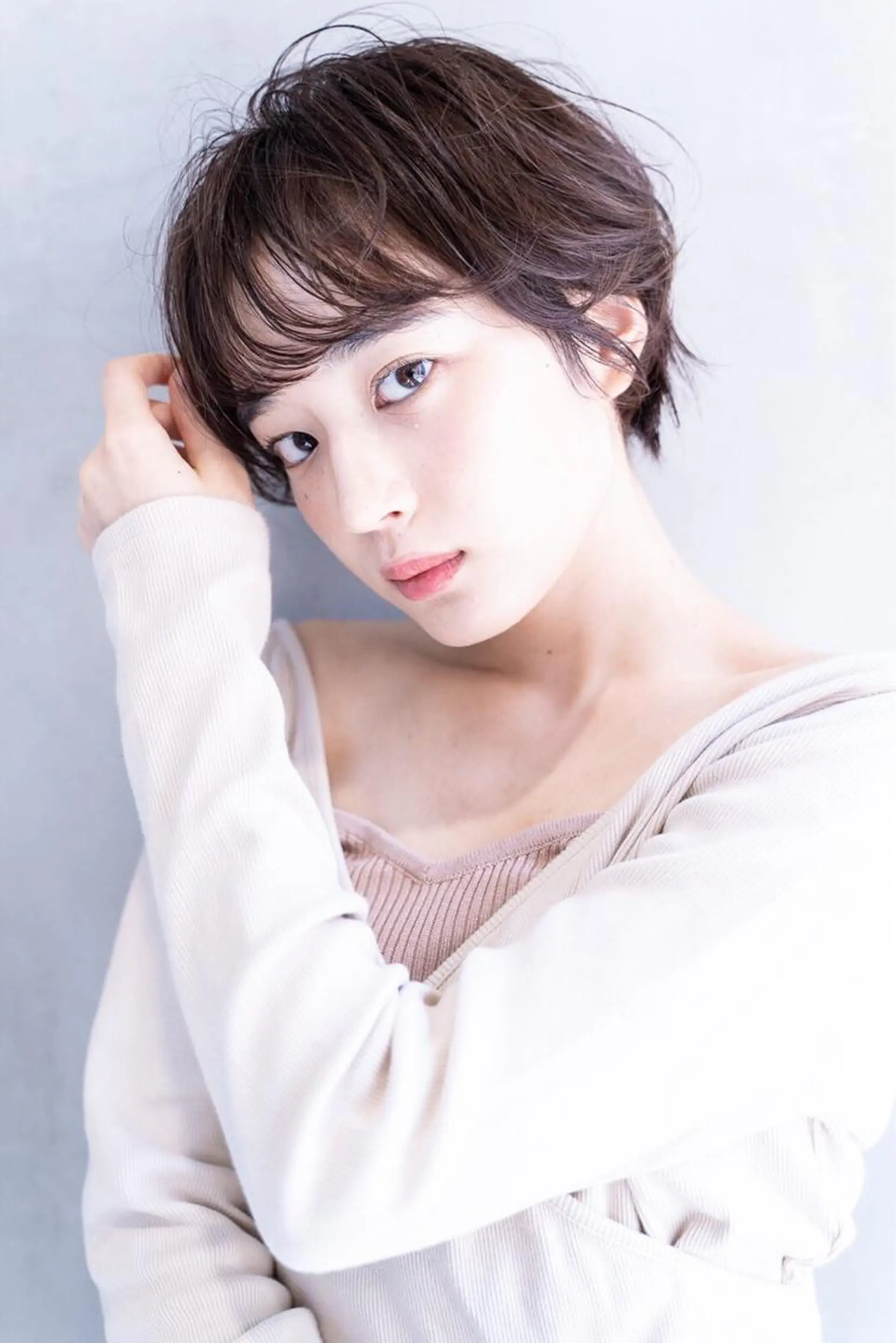 ショート カラー パーマ 💘透明感カラー💘 沖本 将宏のヘアスタイル