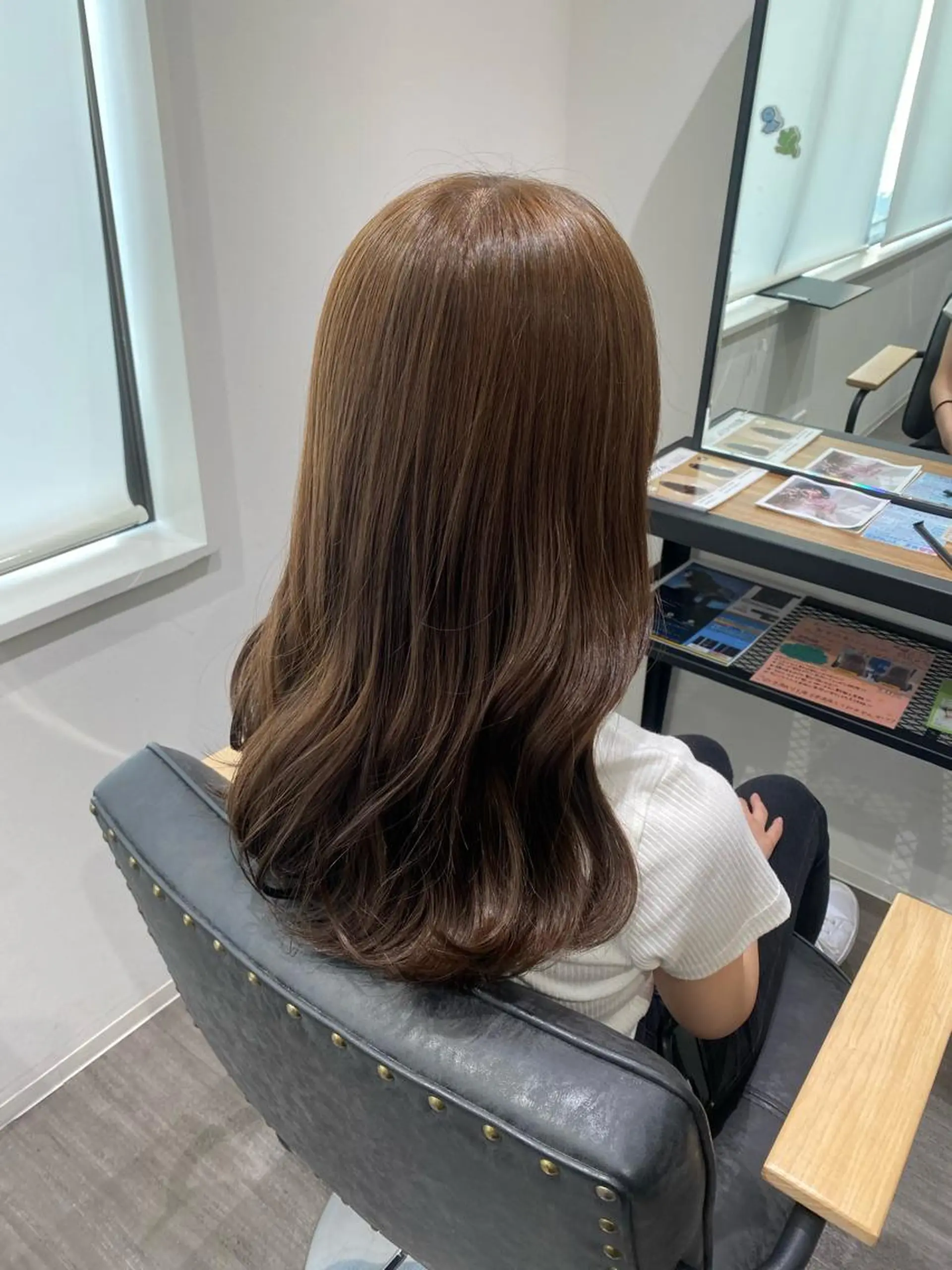 セミロング 片平 帆香のヘアスタイル