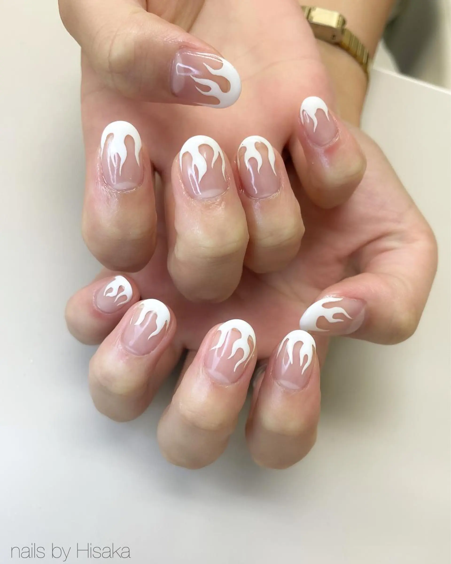 ネイル ハンドネイル Hisaka Mikiのネイルデザイン