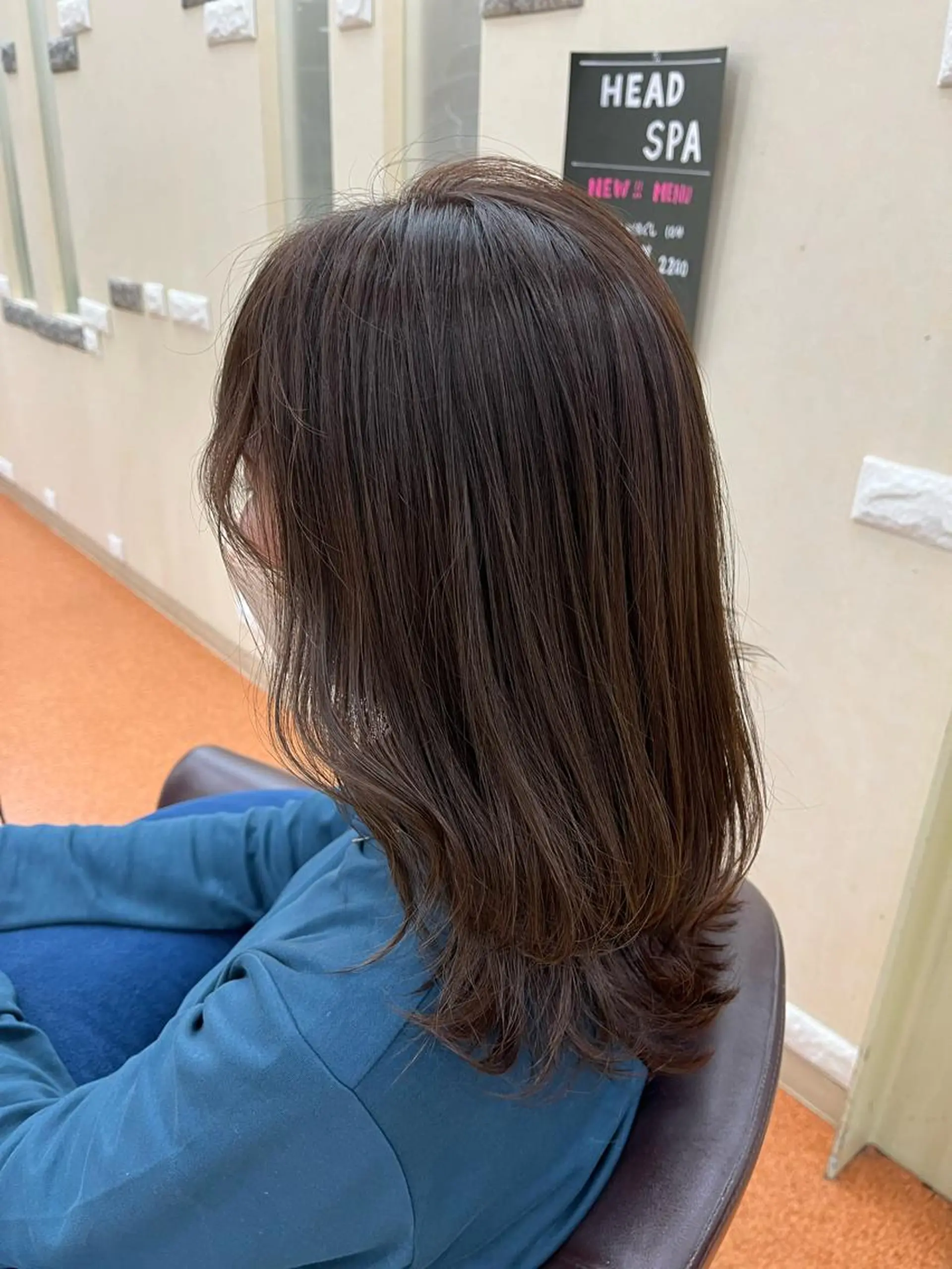 ミディアム カラー 【ニュアンスカラー・ 髪質改善】スズキカナのヘアスタイル