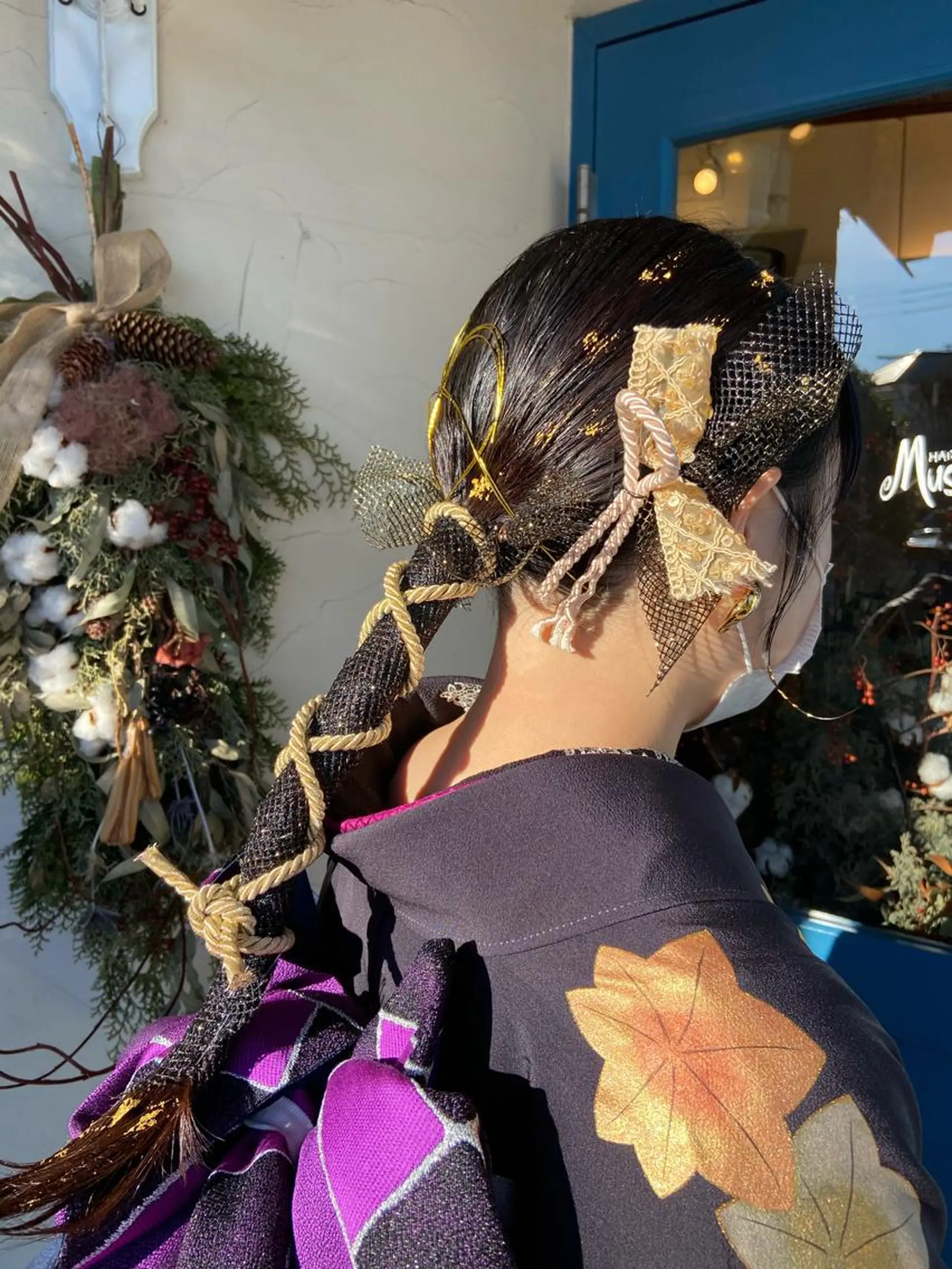 ヘアアレンジ 成人式 Hair Musee   柱店所属・topstylist 吉住 早織のヘアスタイル