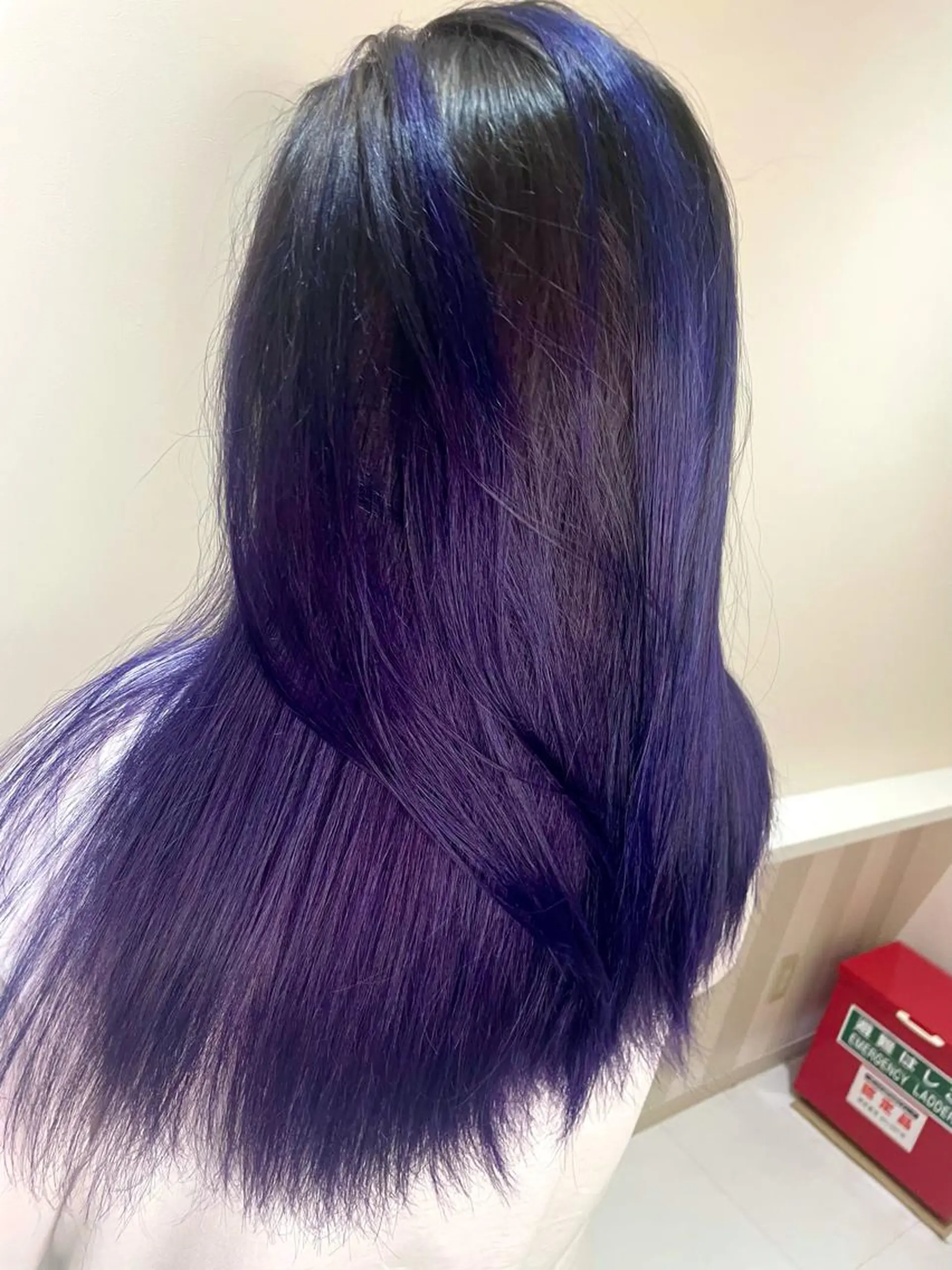 カラー ヘアカラー Chere rosso所属・✨頭身浴無料 -chere-金剛店のヘアスタイル