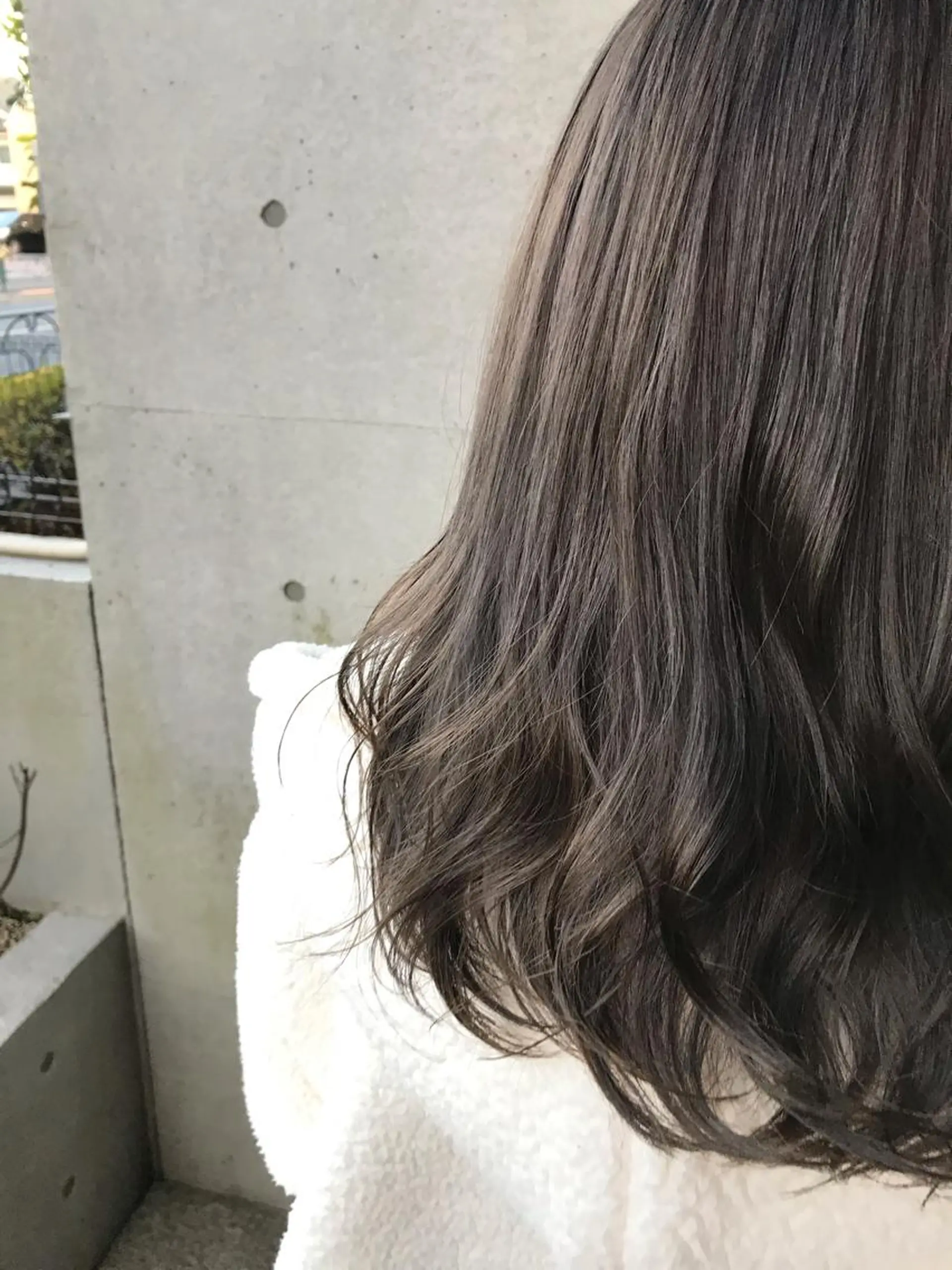 セミロング カラー ヘアアレンジ ブリーチ イルミナカラー clan所属・Satsuki ✂︎♡のヘアスタイル