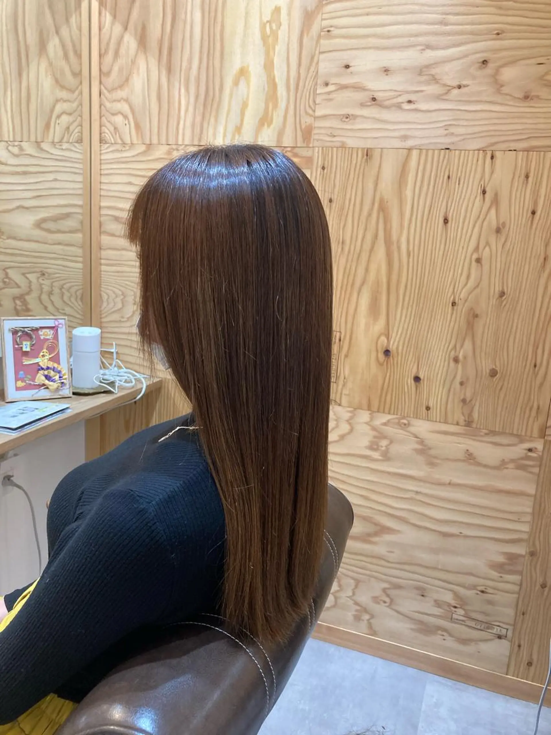 ロング 縮毛矯正 トリートメント シェアサロンJAM町田所属・髪質改善 矯正マスターKENのヘアスタイル