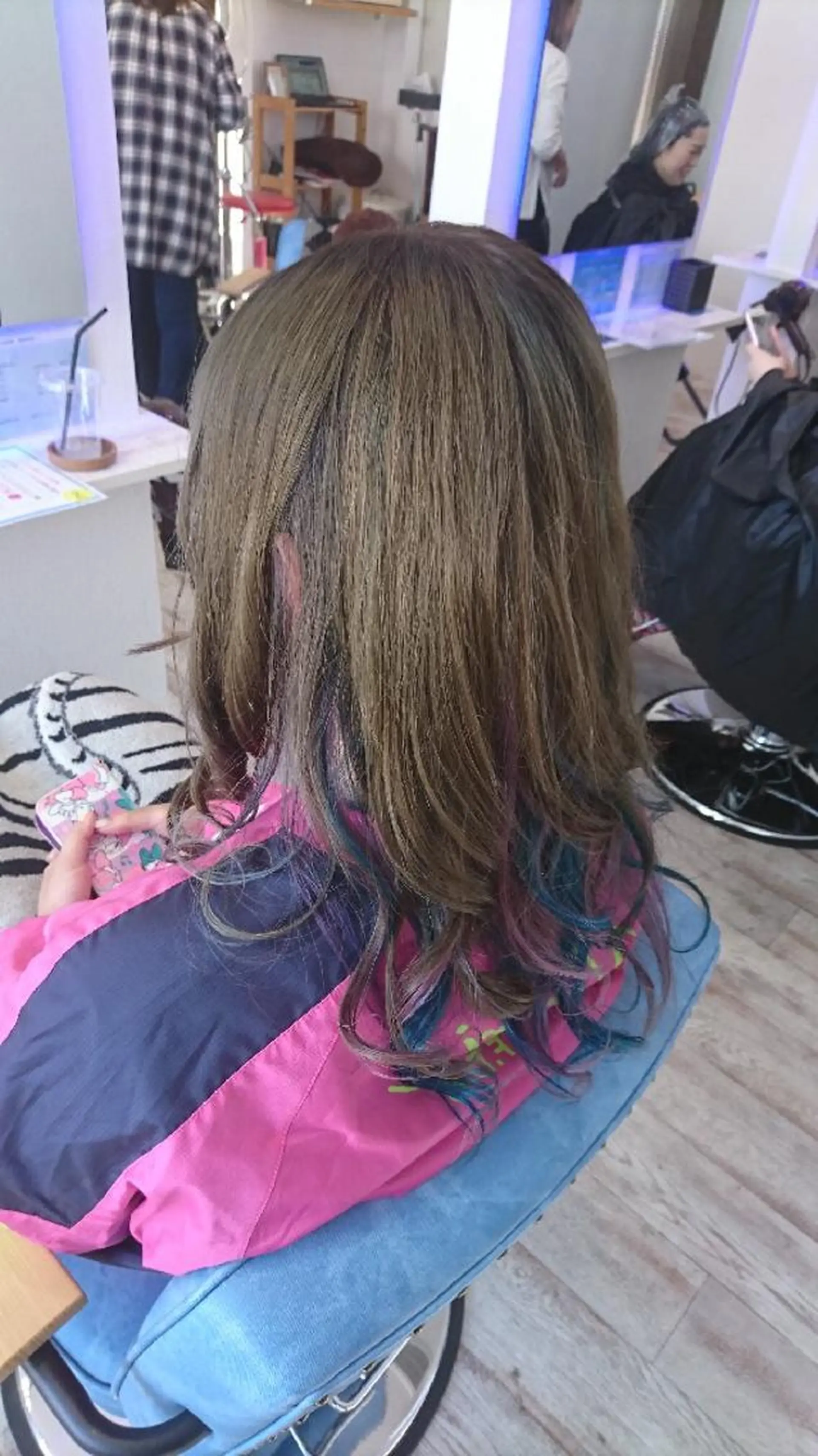 ロング カラー インナーカラー ユニコーンカラー 中嶌 健一のヘアスタイル