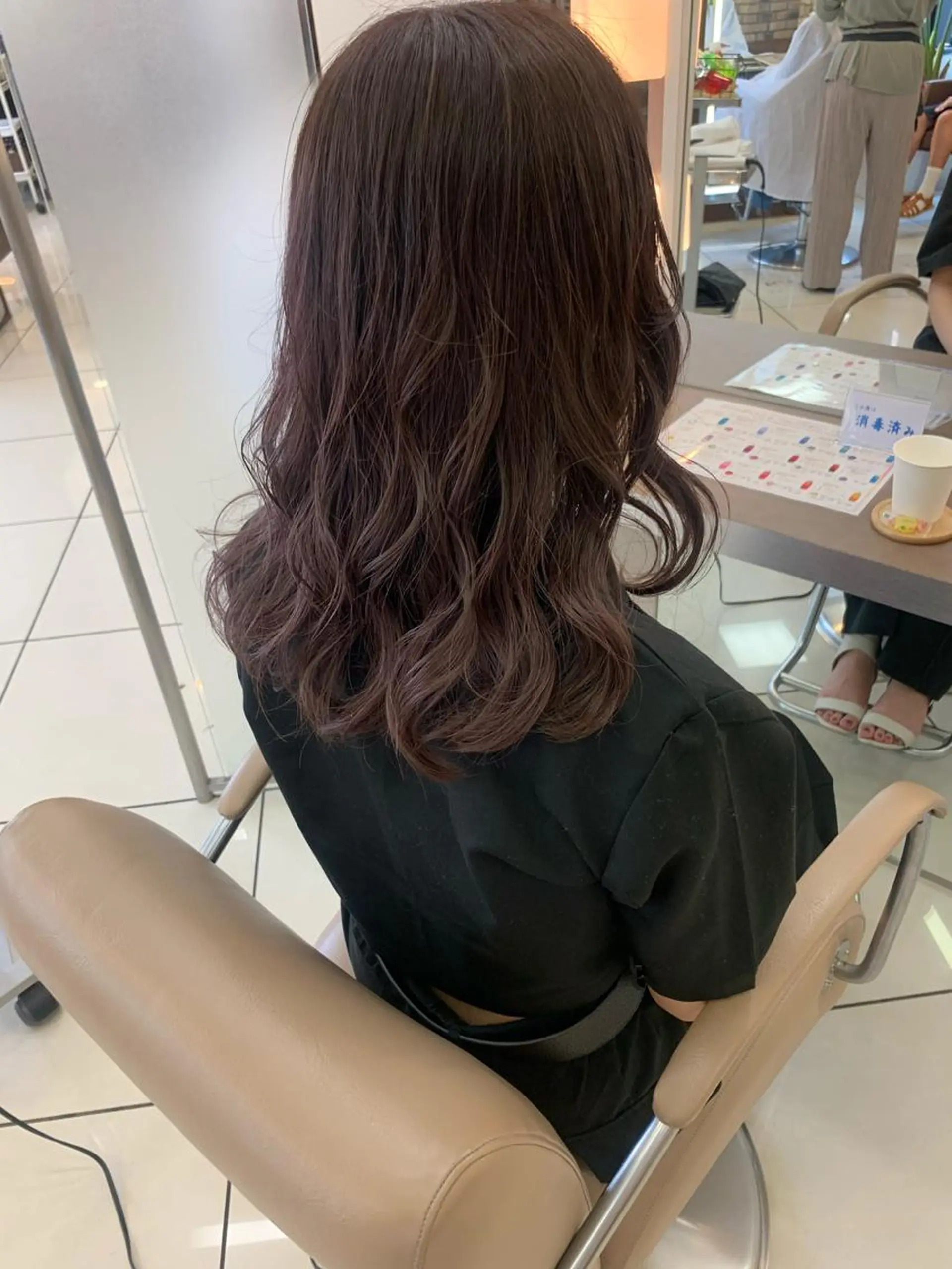 ミディアム カラー ママ美容師まつげ 🤍まき🤍のマツエク・マツパデザイン