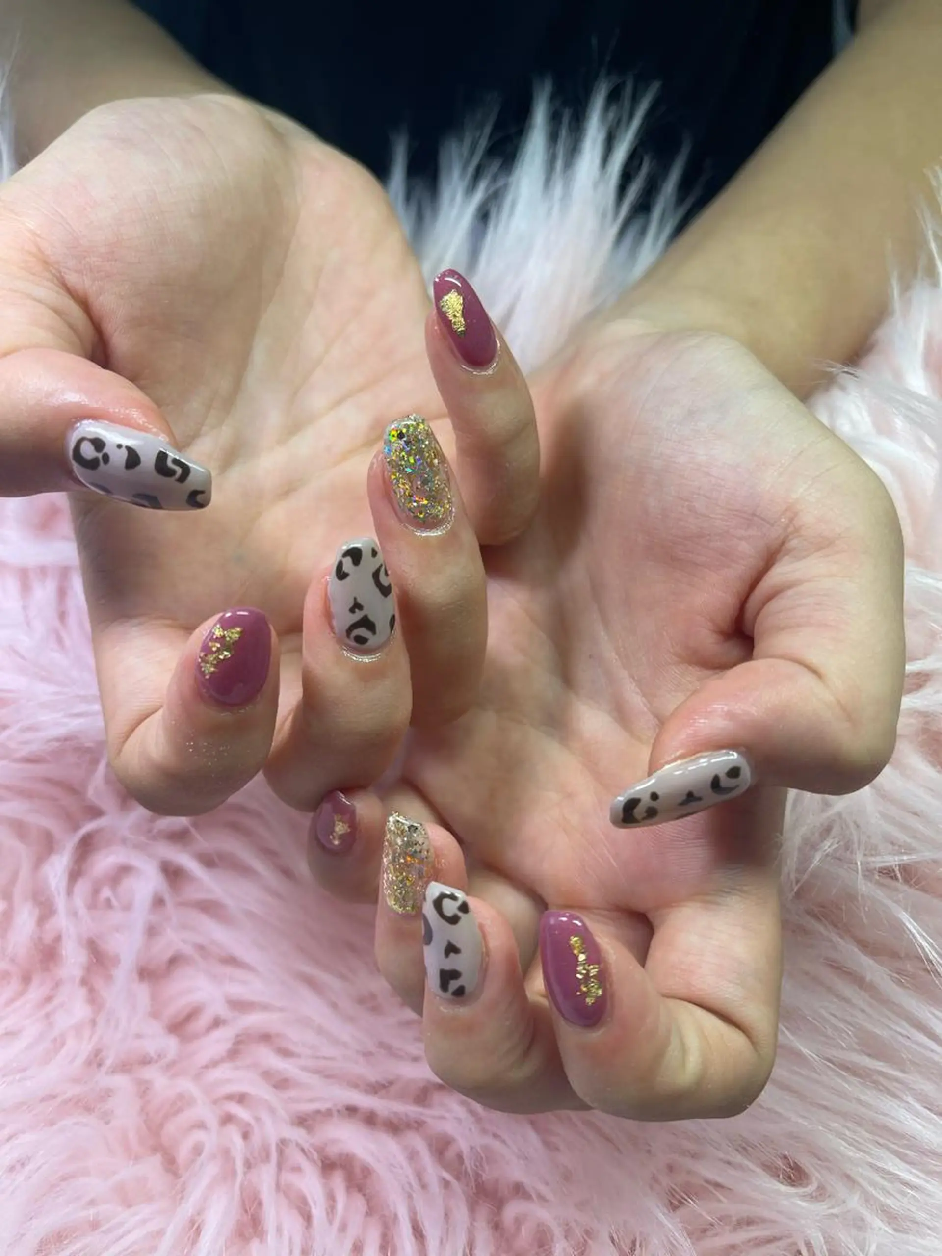 ネイル ピンク ネイルサロンキュアイスト所属・キュアイスト アコパラジェル調布のネイルデザイン