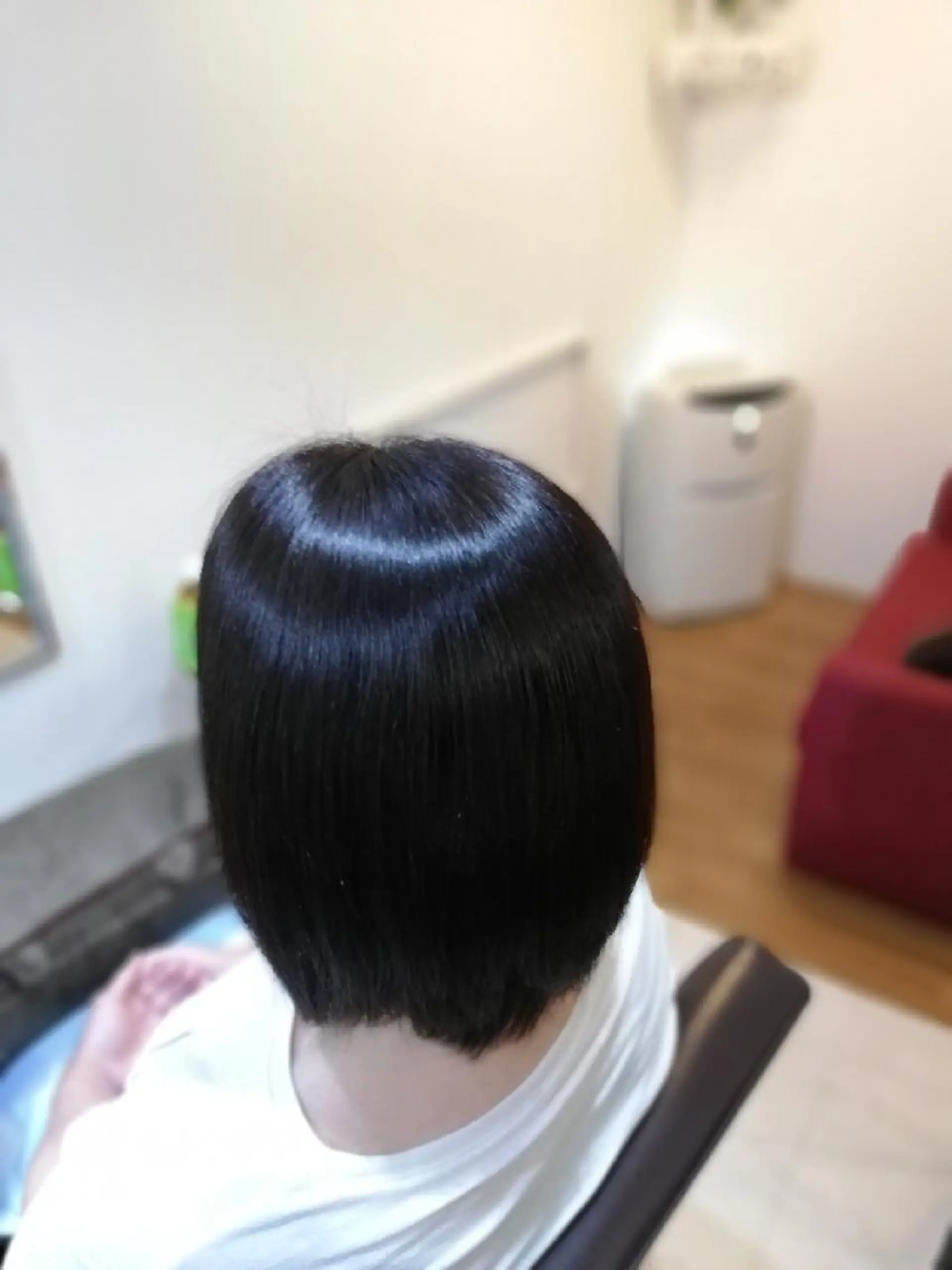 ミディアム パーマ カット 縮毛矯正 北林 弘展のヘアスタイル