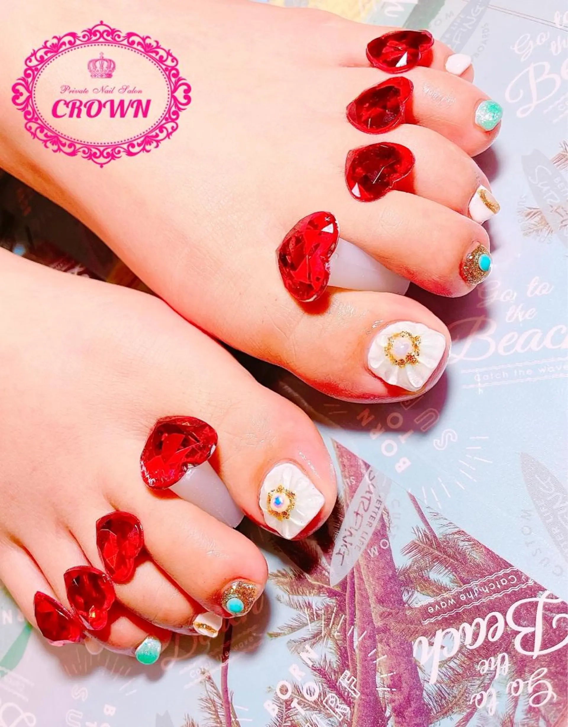 ネイル CROWN プライベートサロンのネイルデザイン