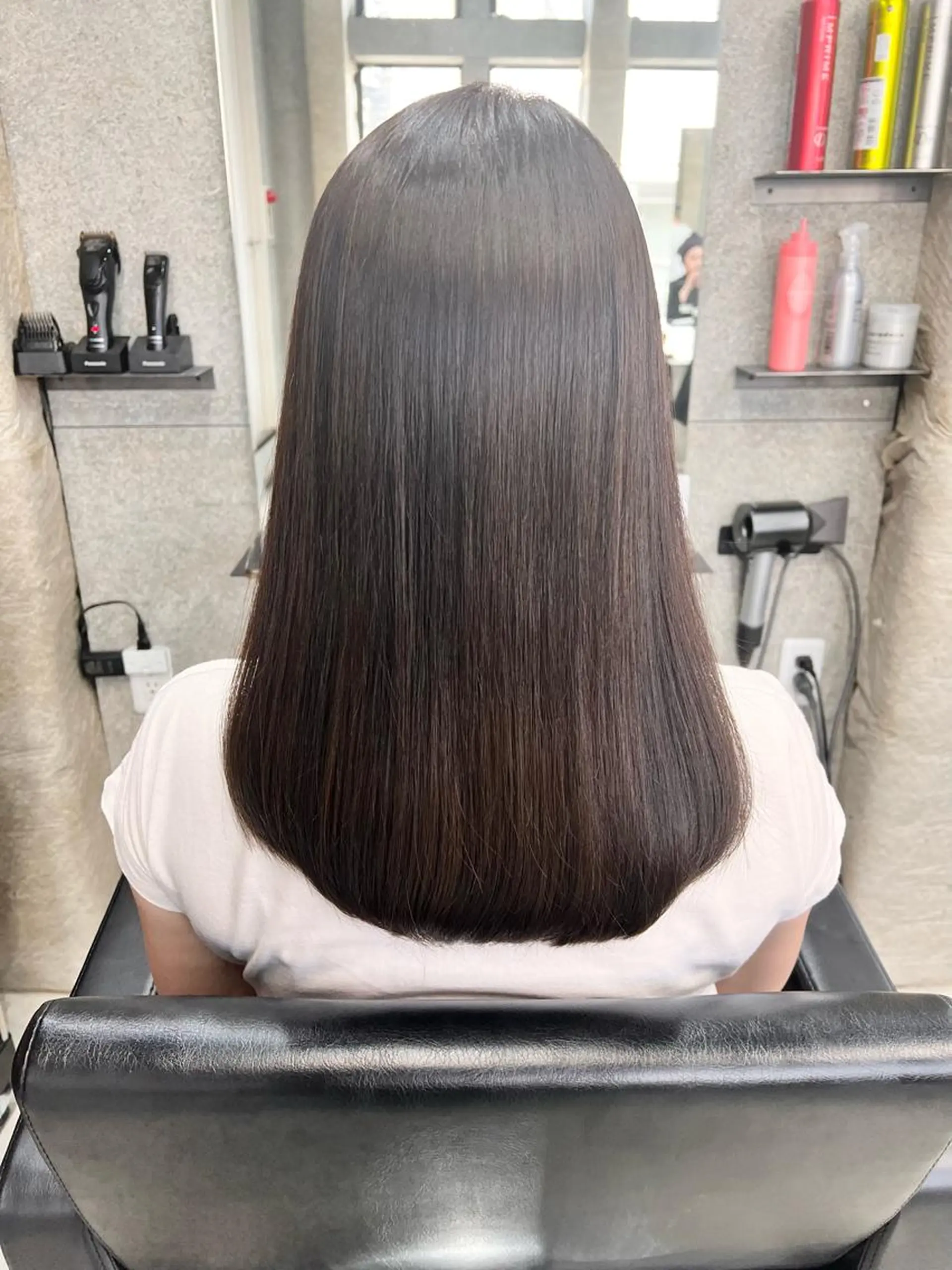 ロング カット 縮毛矯正 トリートメント ♡HARUKA/縮毛 /髪質改善/BOBのヘアスタイル