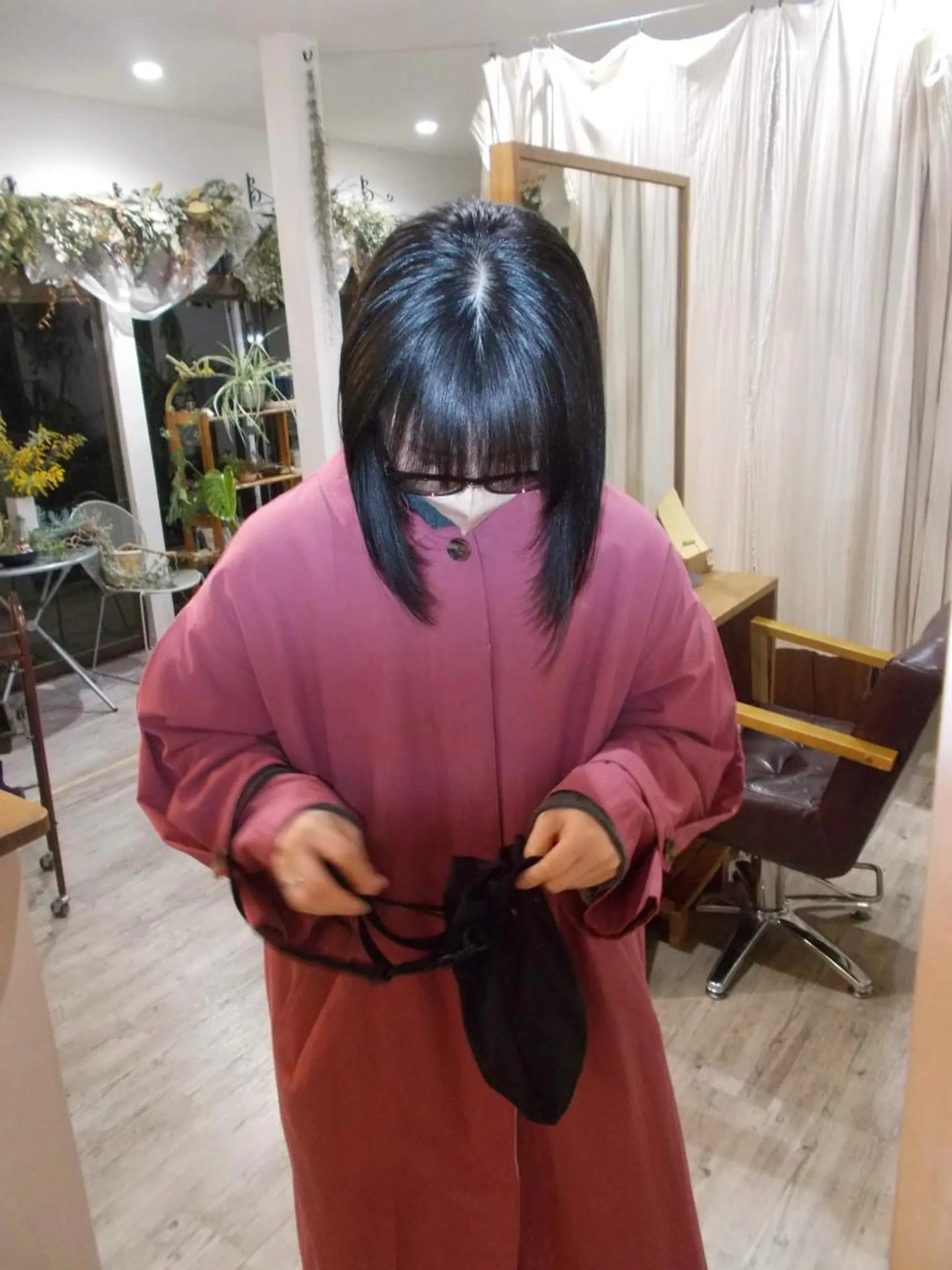 セミロング andthebricks所属・剱持 介里のヘアスタイル