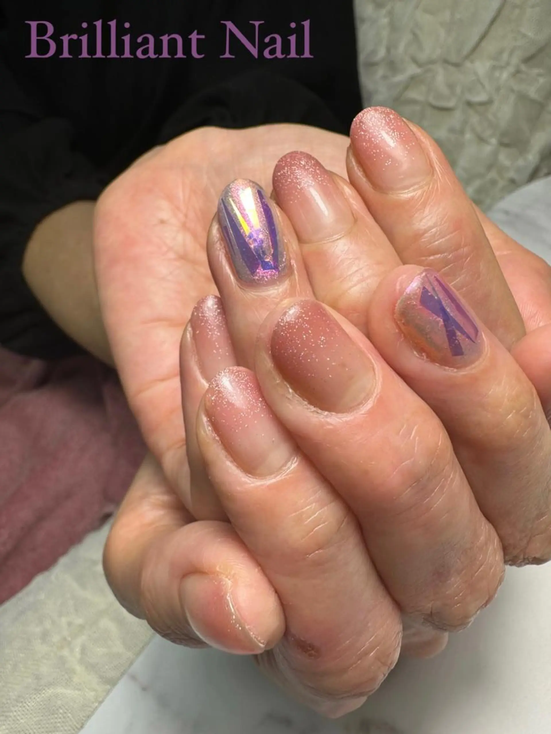 ネイル 長さ出し フットネイル ジェルネイル ハードジェル パラジェル トータルビューティー サロンブリリアントのマツエク・マツパデザイン