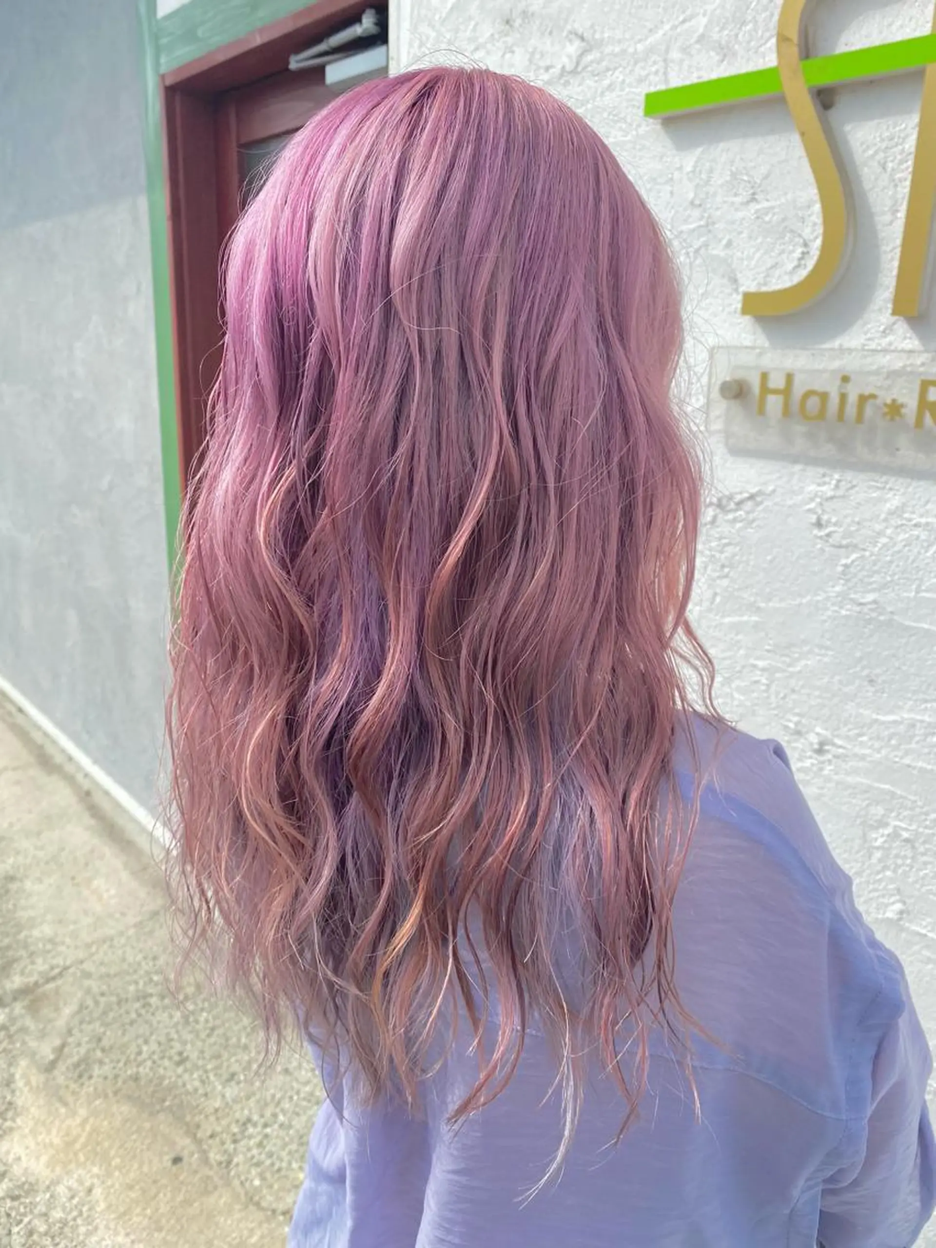 ロング カラー ヘアアレンジ Design Color🐰アユミのヘアスタイル