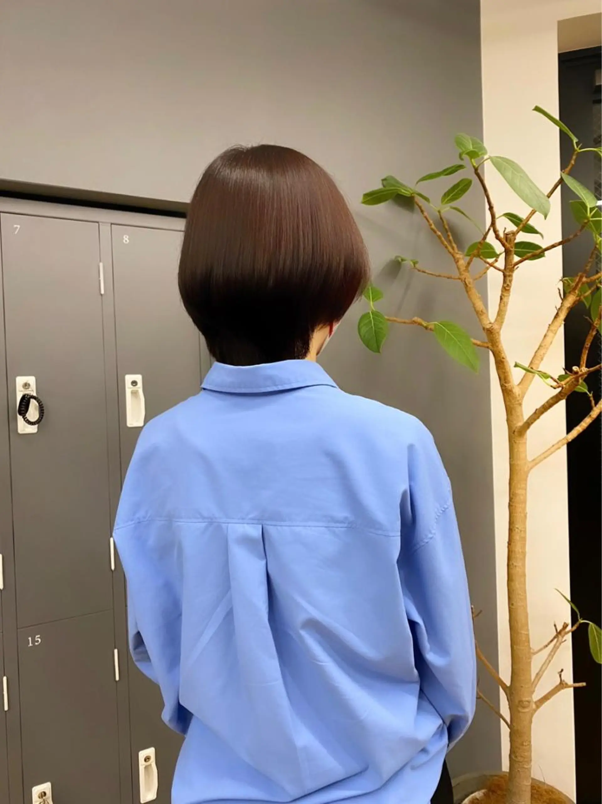 ショート カラー 重里 瑠花のヘアスタイル