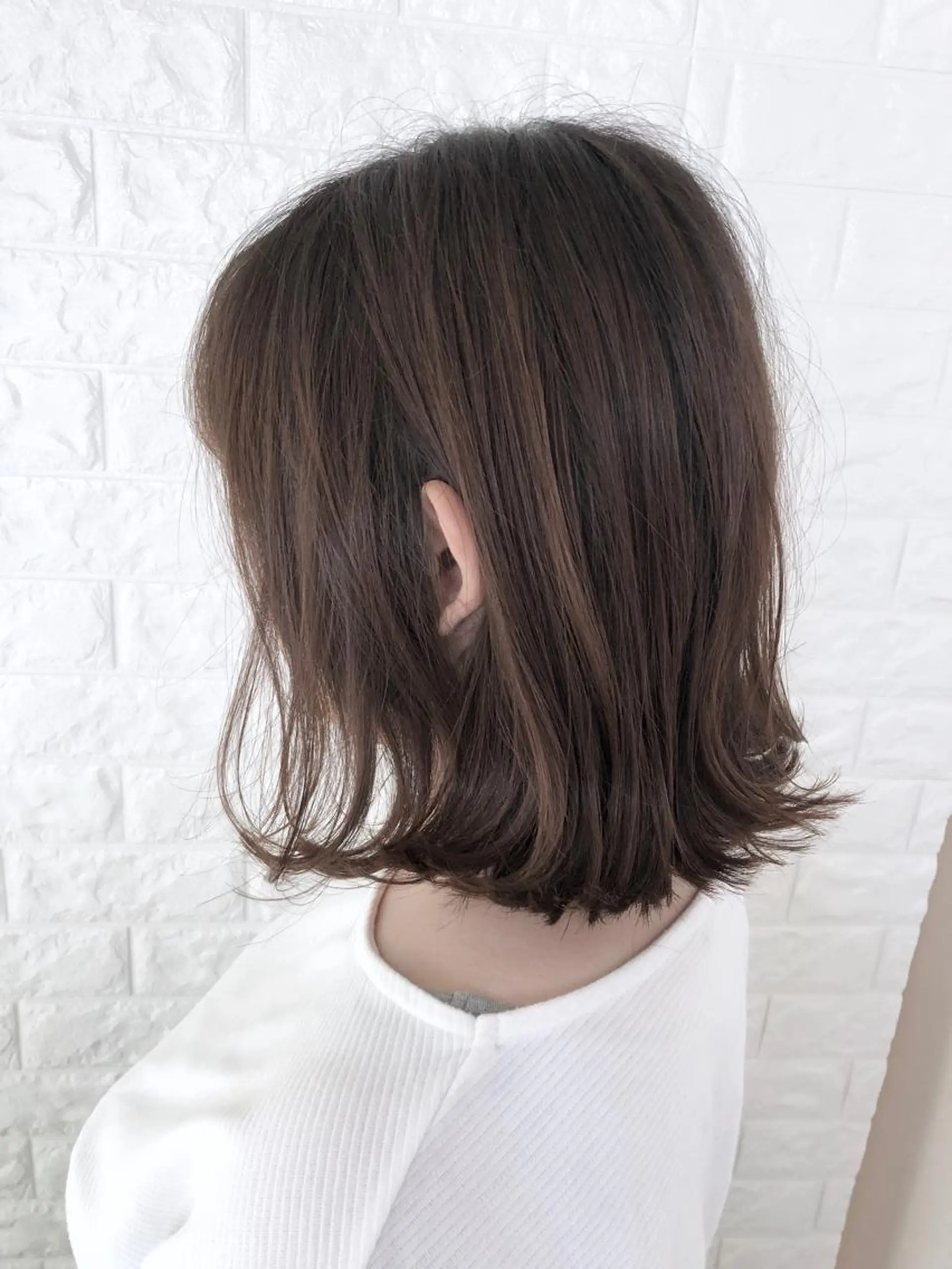 ショート 切りっぱなしボブ ボブ 縮毛矯正/髪質改善 主税巧一のヘアスタイル