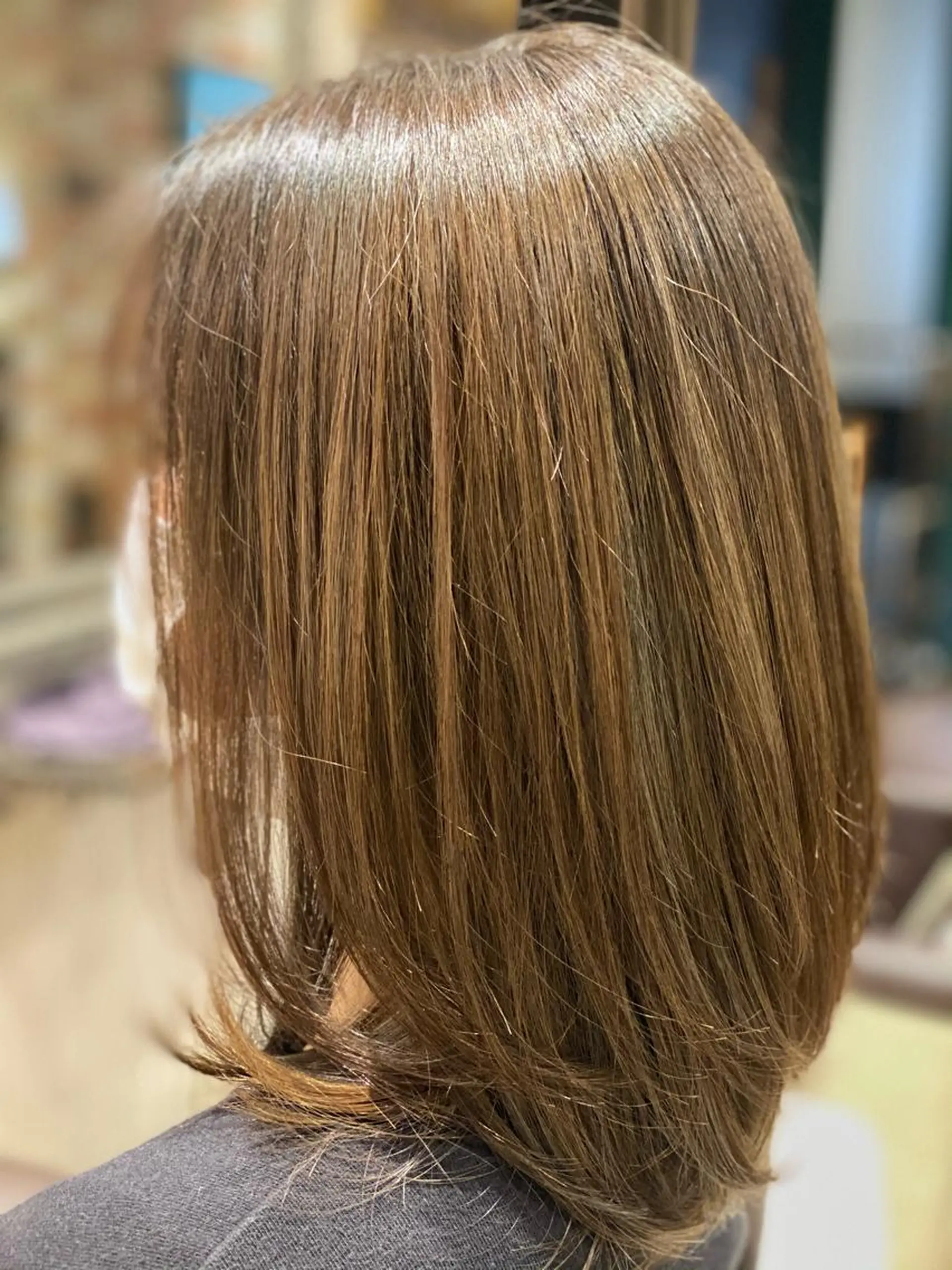 ロング カラー 三瓶 龍皇のヘアスタイル