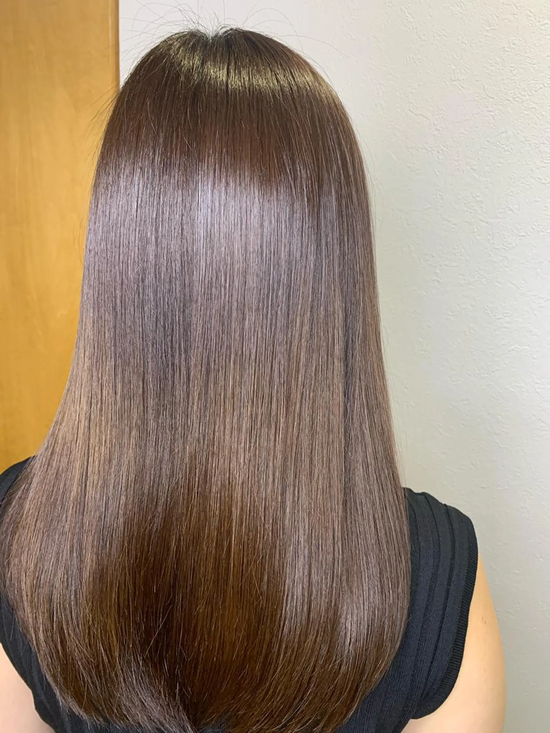 セミロング カラー 髪質改善/縮毛/新宿 🫧SUZUKA🫧のヘアスタイル