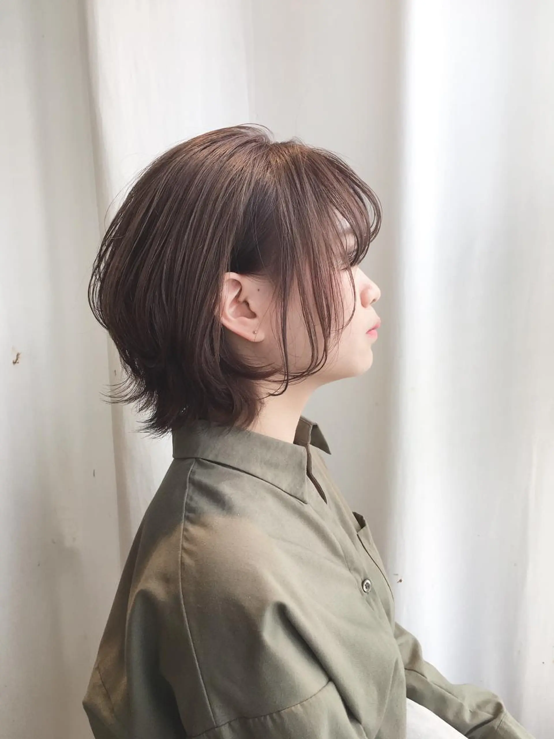 ショート ショートボブ ベリーショート ボブ ハイライト ショートヘア メンズツイスパ ショートフクヤマシンのヘアスタイル