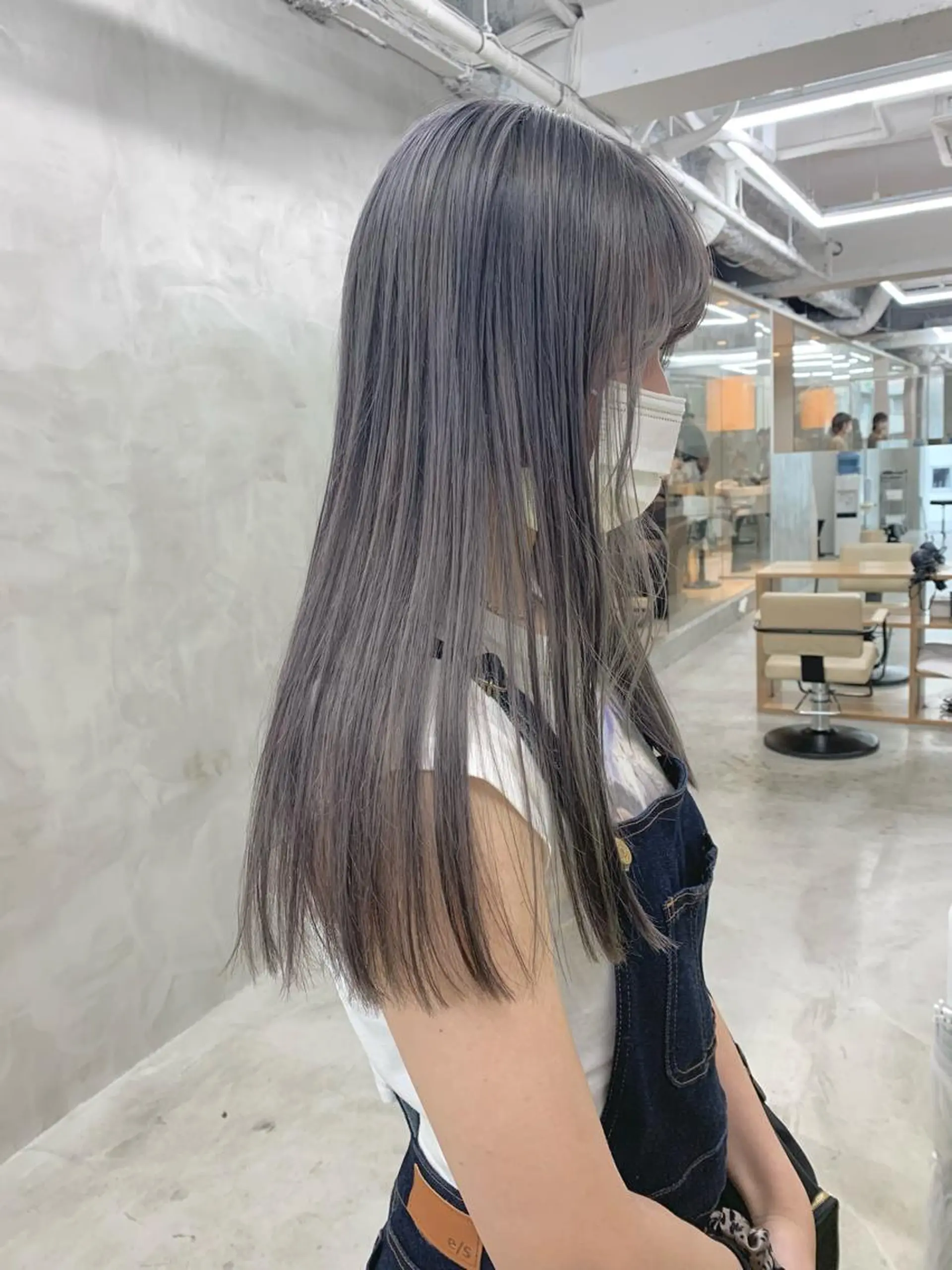 ロング カラー ブームボックス所属・🐝ハイトーンカラー hachi🐝のヘアスタイル