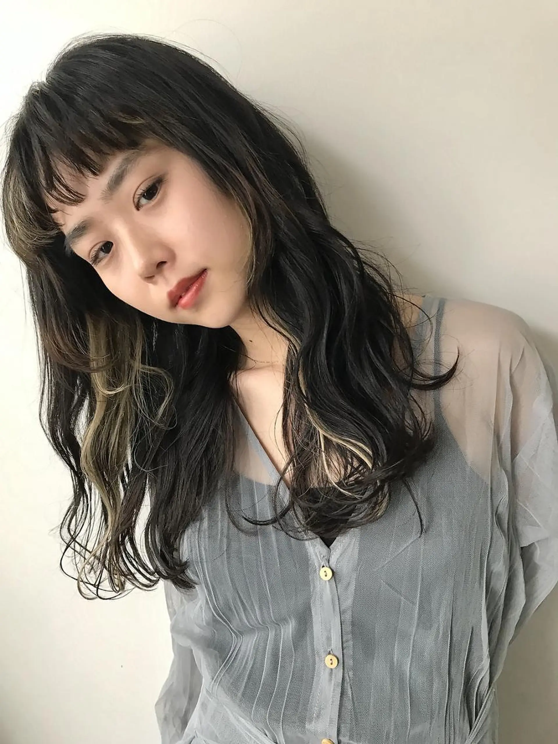 ロング カラー 韓国/髪質改善💘 櫻井かれんのヘアスタイル