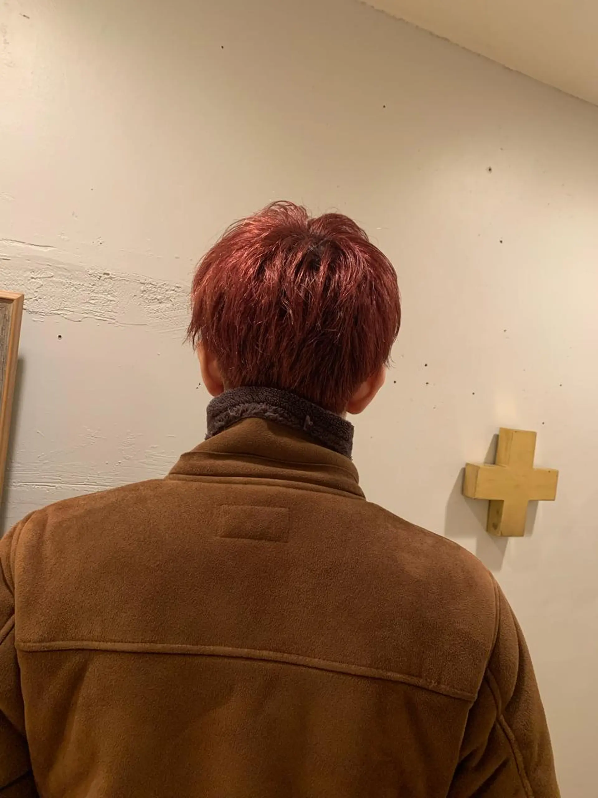 カラー メンズ 村田 陸のヘアスタイル